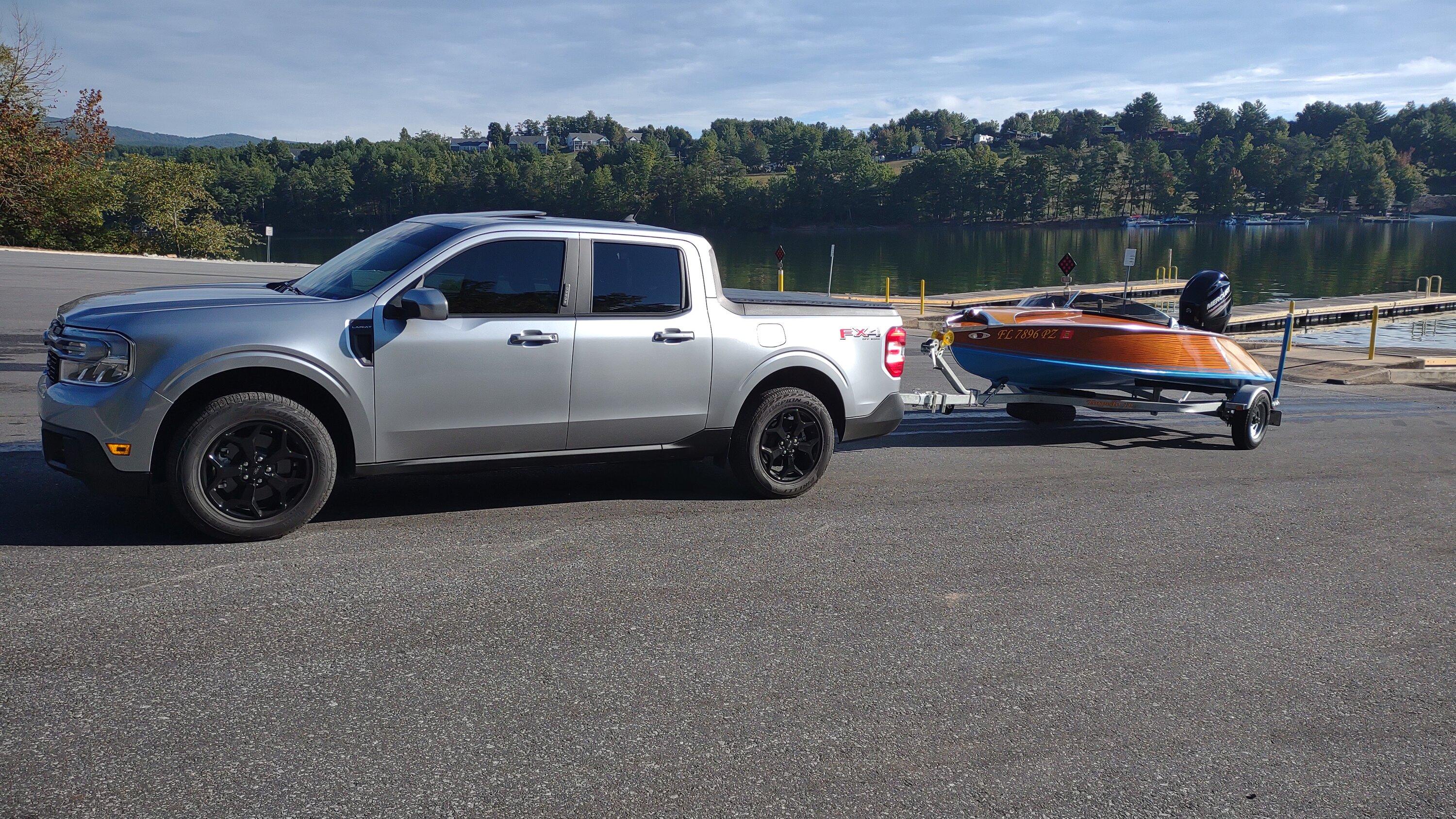 Ford Maverick First Towing experience first tow