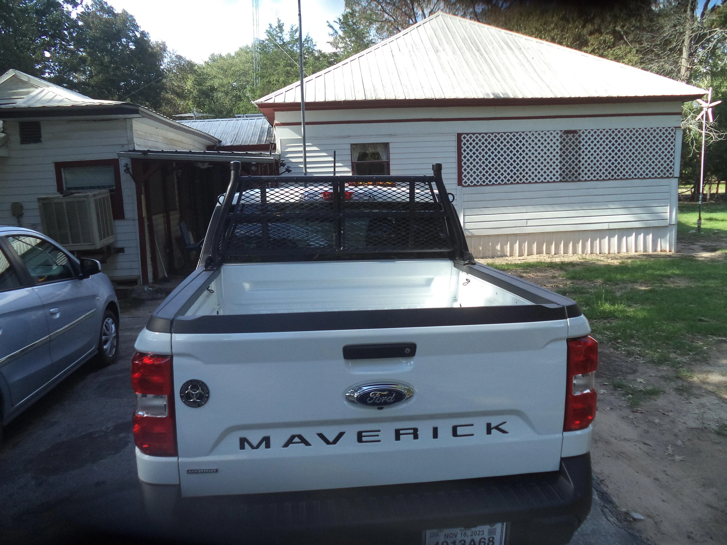 Ford Maverick Head Ache Rack on the Cheep DSC00594