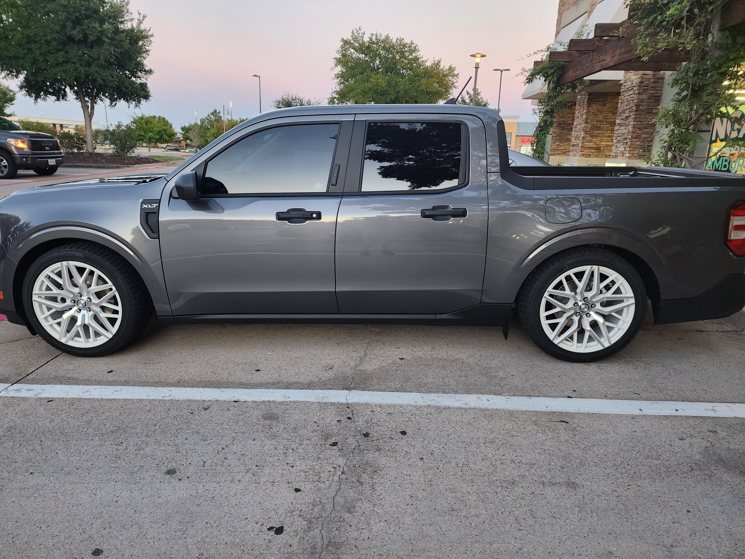 Ford Maverick 23 Hybrid on Air Suspension + 20" Wheels 20230918_193747