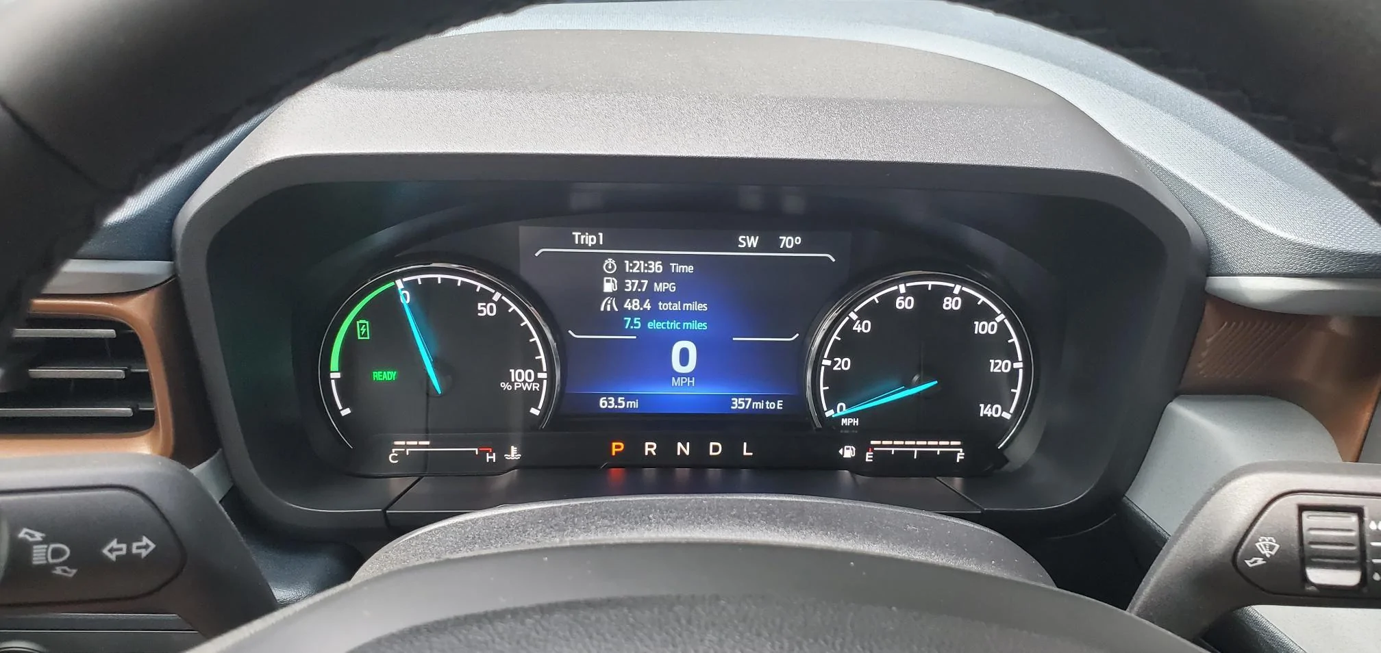 Ford Maverick 2023 Maverick Lariat Hybrid with Luxury Package odometer