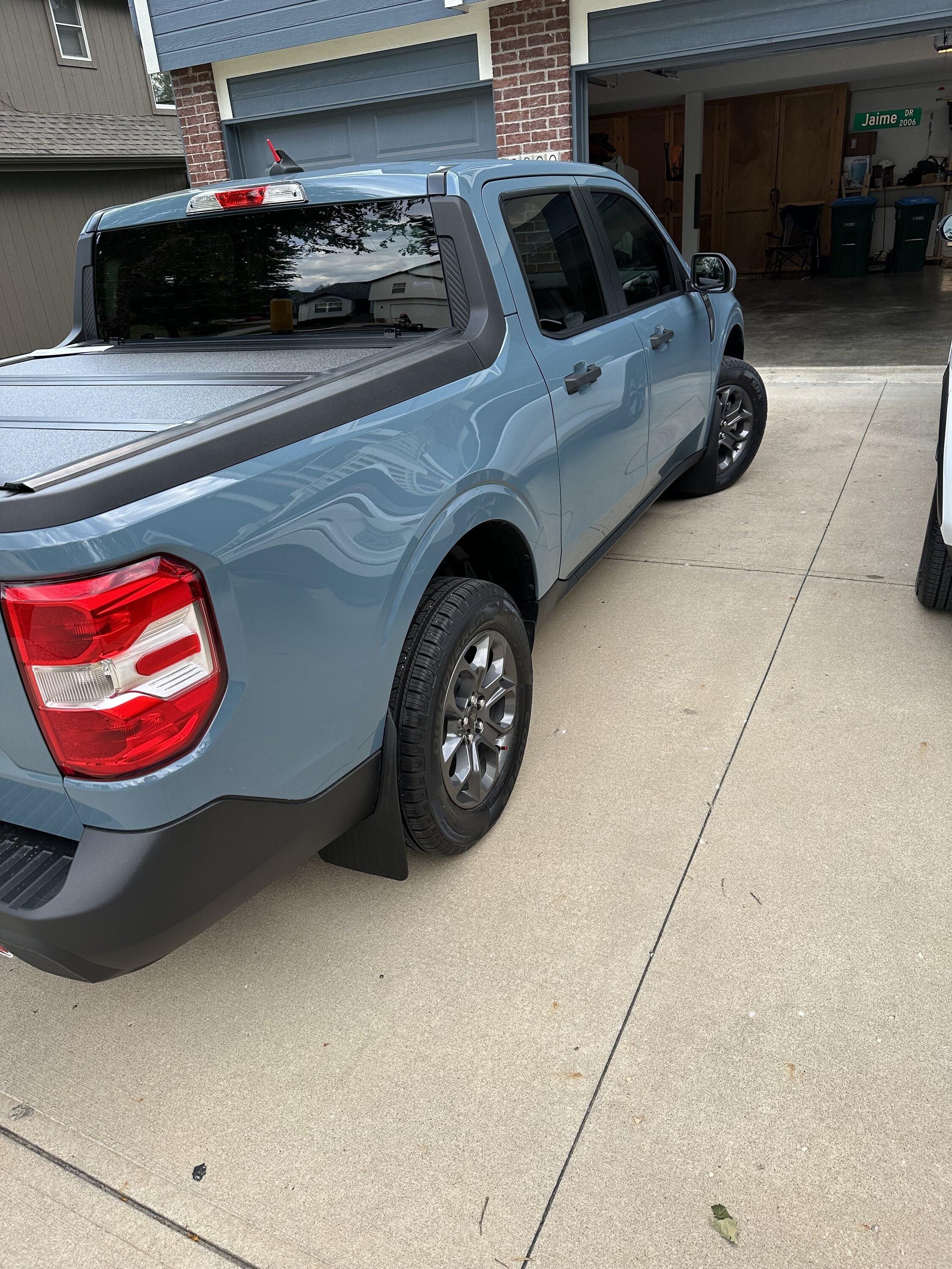Ford Maverick OEM mud Flaps beware😭🤬 IMG_1442