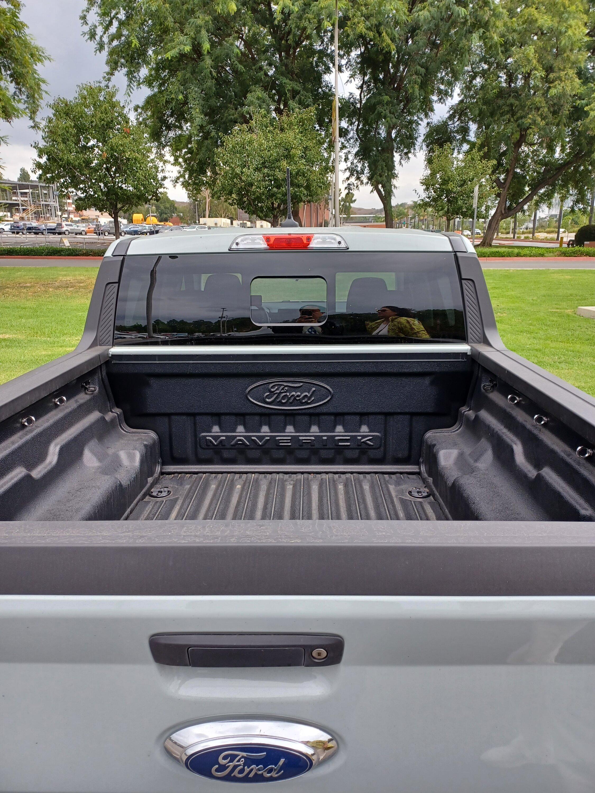 Ford Maverick Low cost extra tie downs. 20230930_120344
