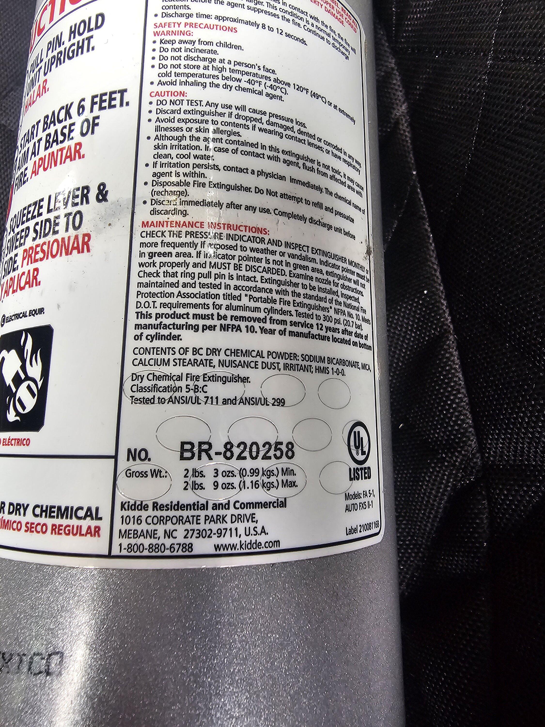 Ford Maverick Fire extinguishers perfect fit for Maverick door's water bottle holder 20231001_145152