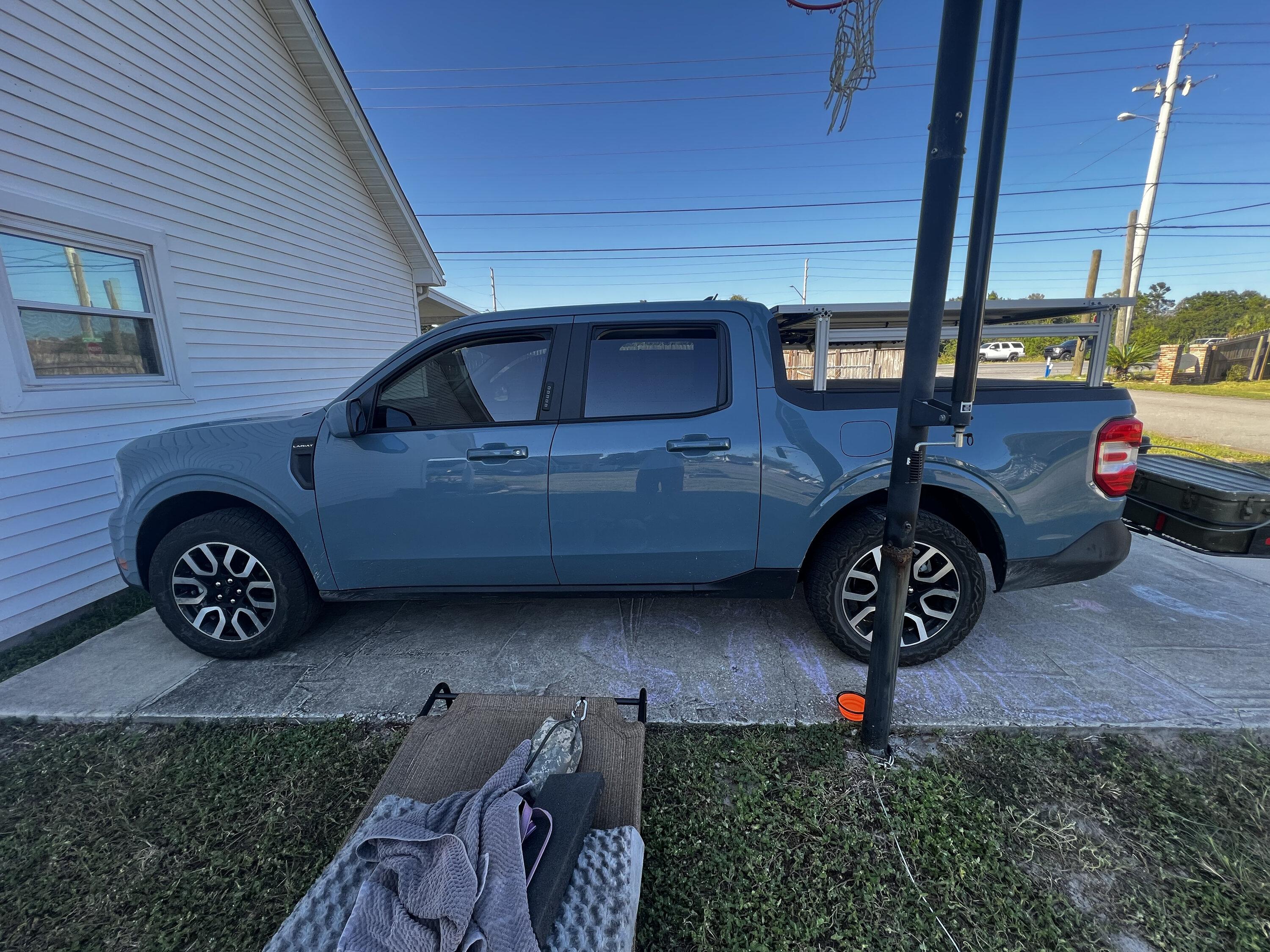 Ford Maverick Maverick Hybrid Lariat ready for cross country trip (FL to PNW) IMG_2656