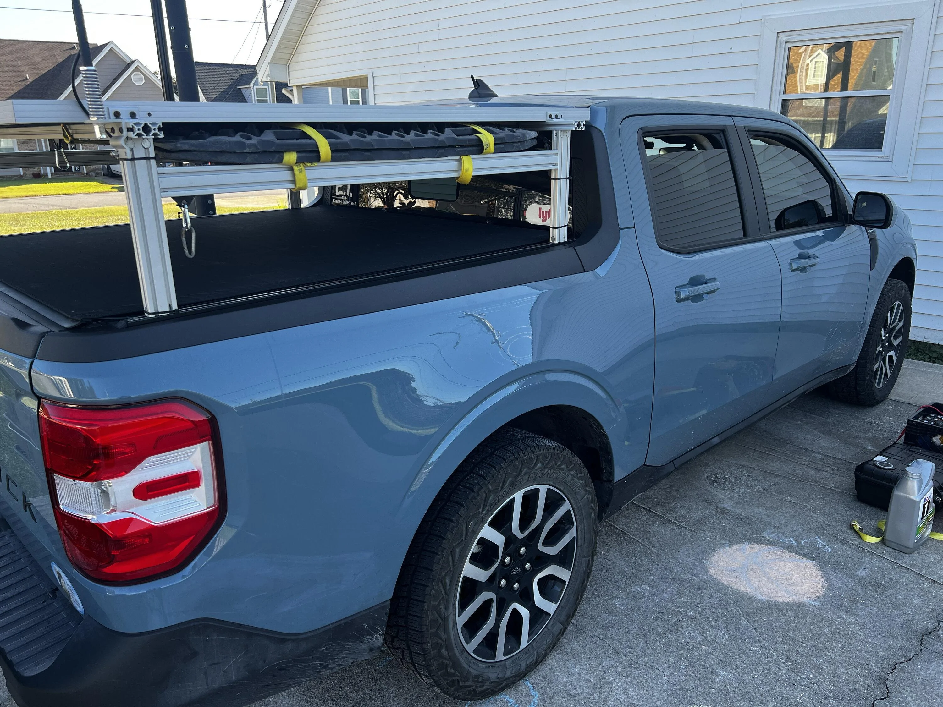 Ford Maverick Maverick Hybrid Lariat ready for cross country trip (FL to PNW) IMG_2659