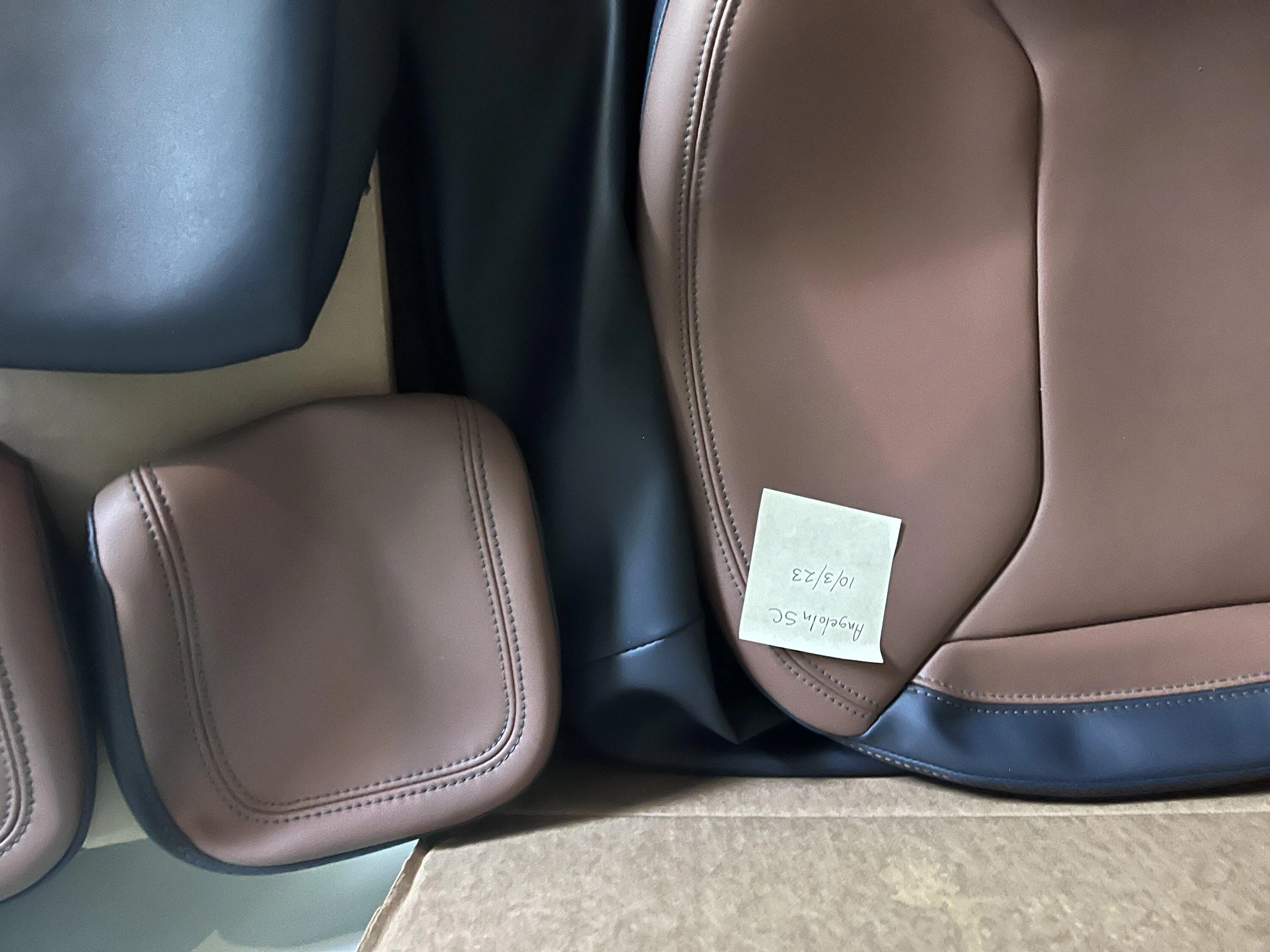 Ford Maverick Complete set of Lariat, Active X seat covers IMG_0283