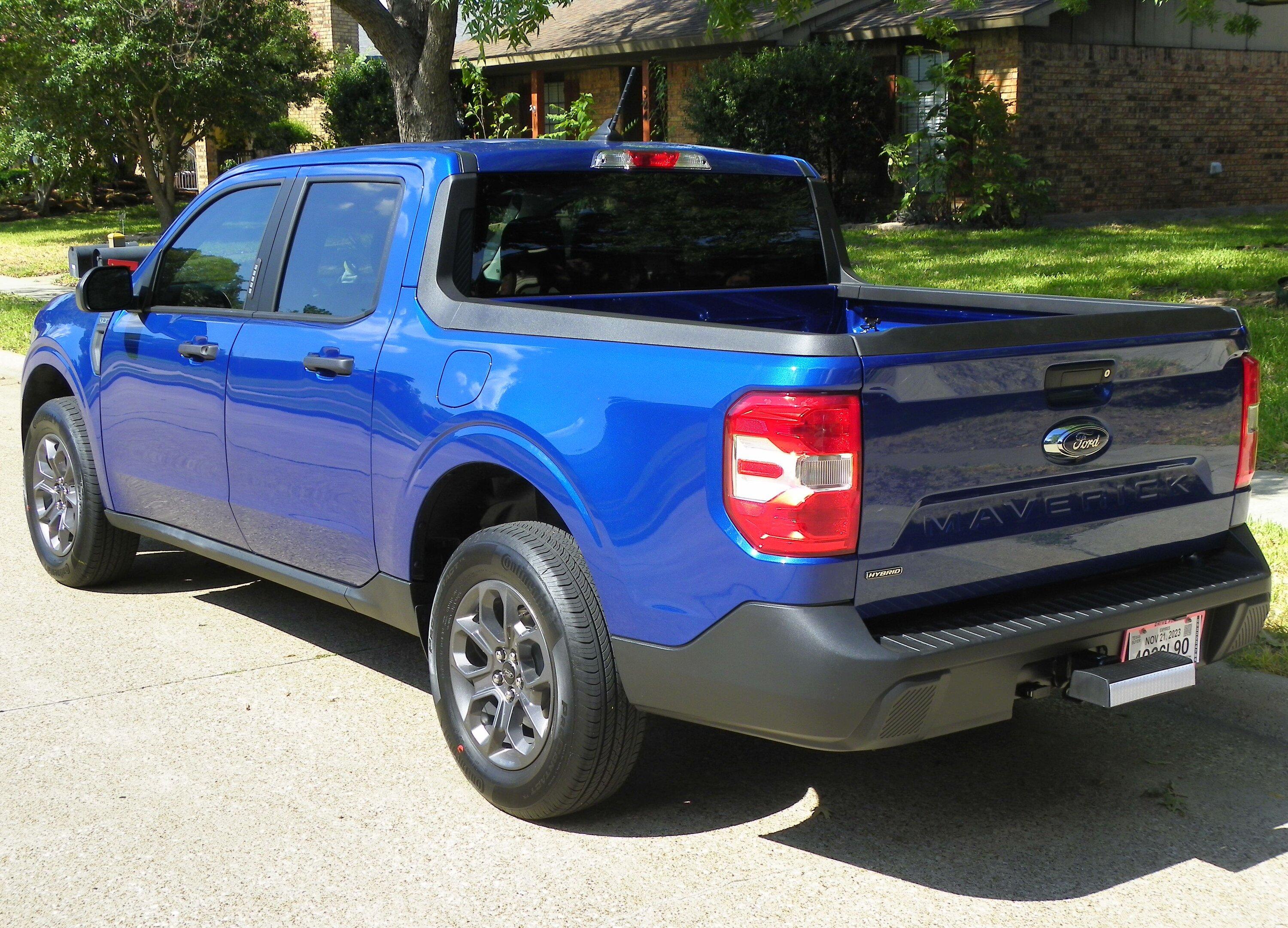 Ford Maverick ATLAS BLUE Maverick Photos Thread Rear Left Side.JPG