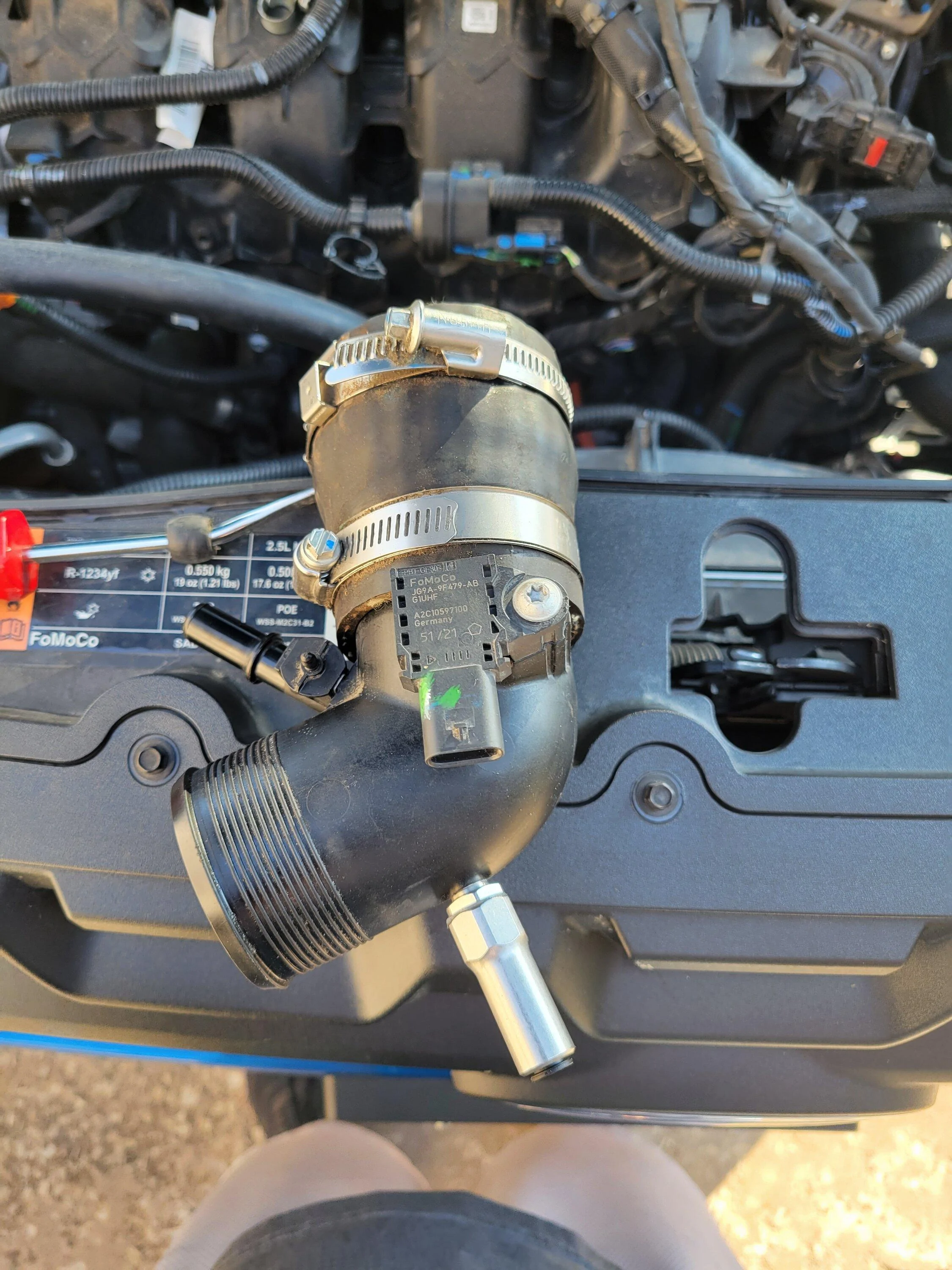 Ford Maverick Project QuikRik. My Velocity Blue XL AWD Performance build 20230929_151434