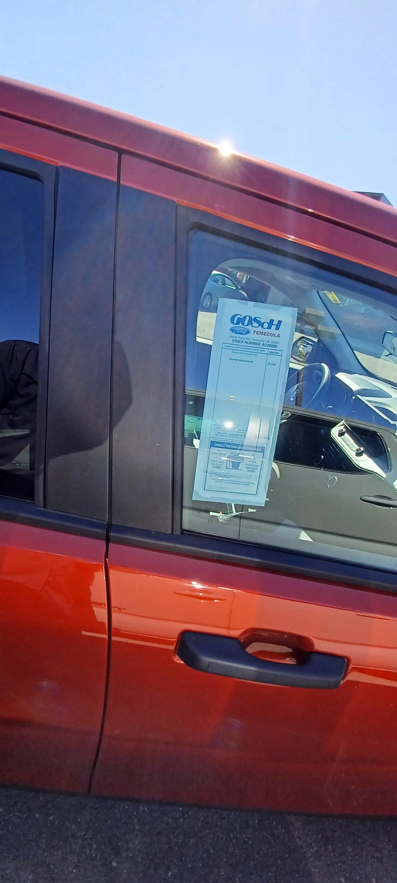 Ford Maverick Gosch Hemet has Five in stock 20231004_104424