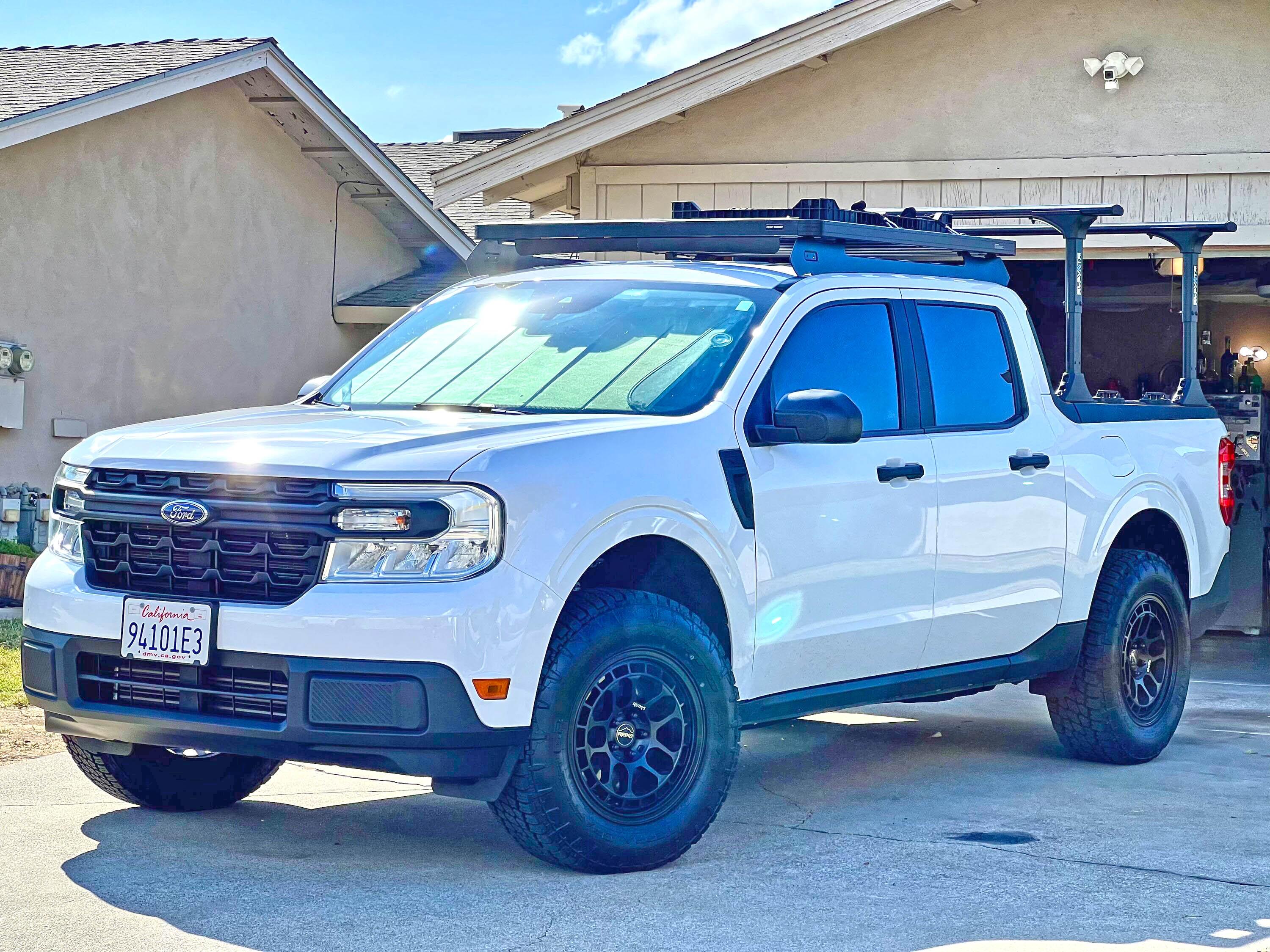 Maverick Work Truck lifted on 17