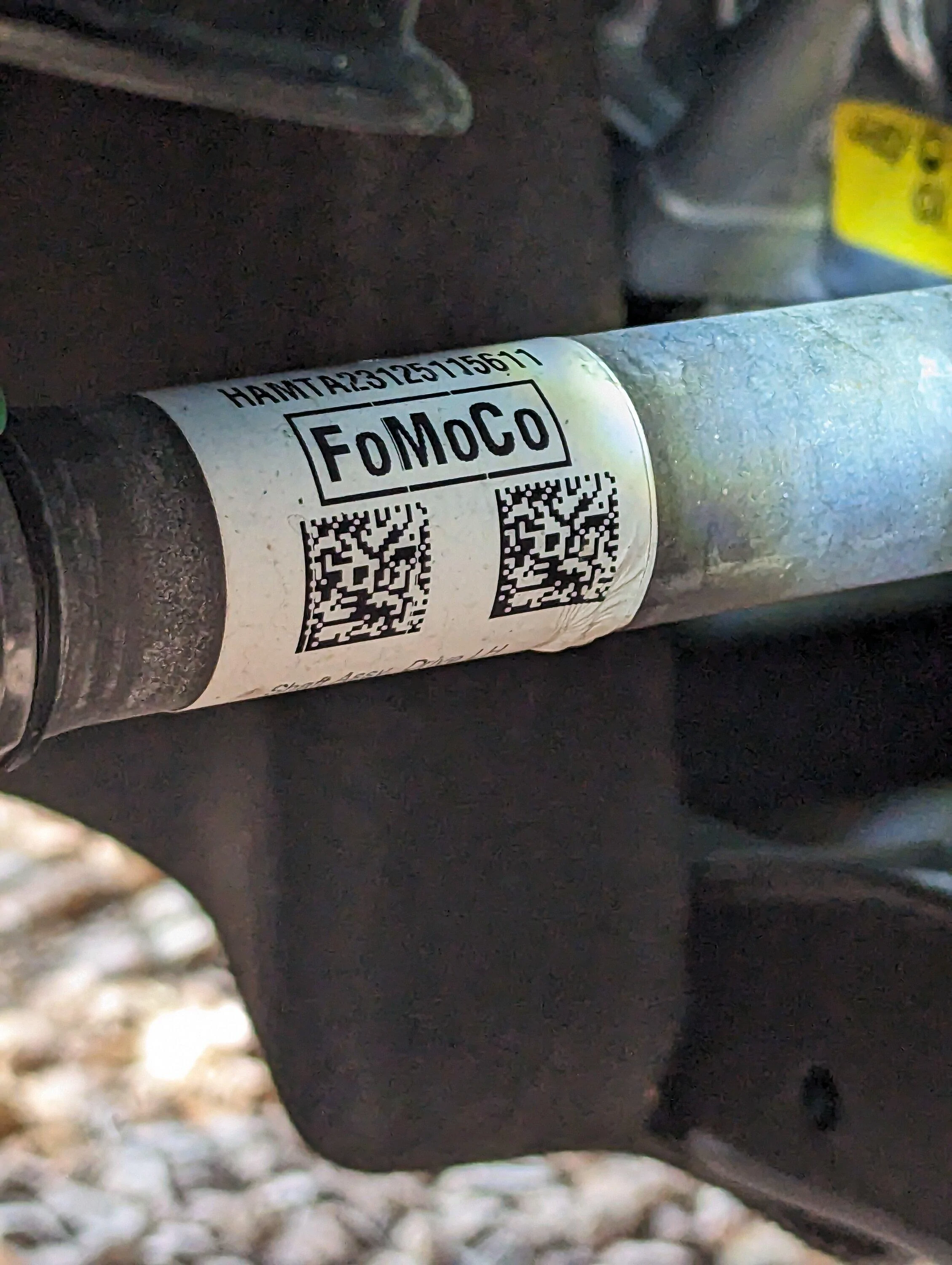 Ford Maverick This article points out axles are different in hybrid mavericks- PXL_20231004_210348071