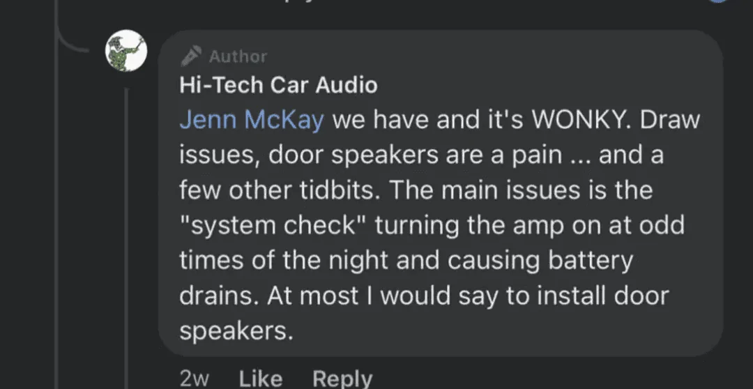 Ford Maverick Hybrid Audio upgrade: should I be concerned about battery drain? Screenshot_20231004-195359
