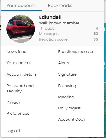 Ford Maverick New Maverick (replacing totaled XL) - How do I update my profile? Screenshot 2023-10-05 133534