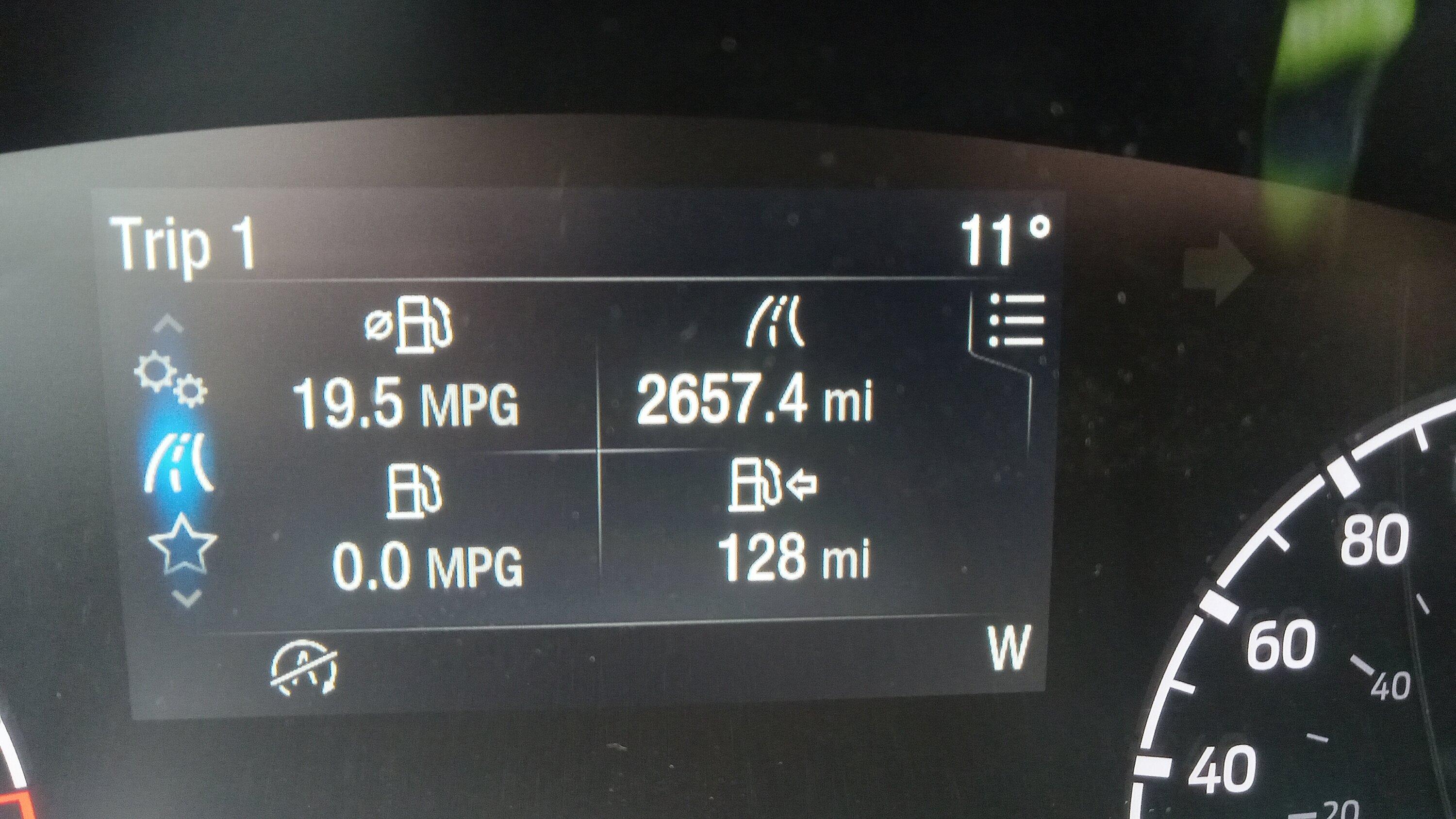 Ford Maverick 2657 miles, 5 states, 2700lb travel trailer, Maverick EcoBoost 20231003_130148