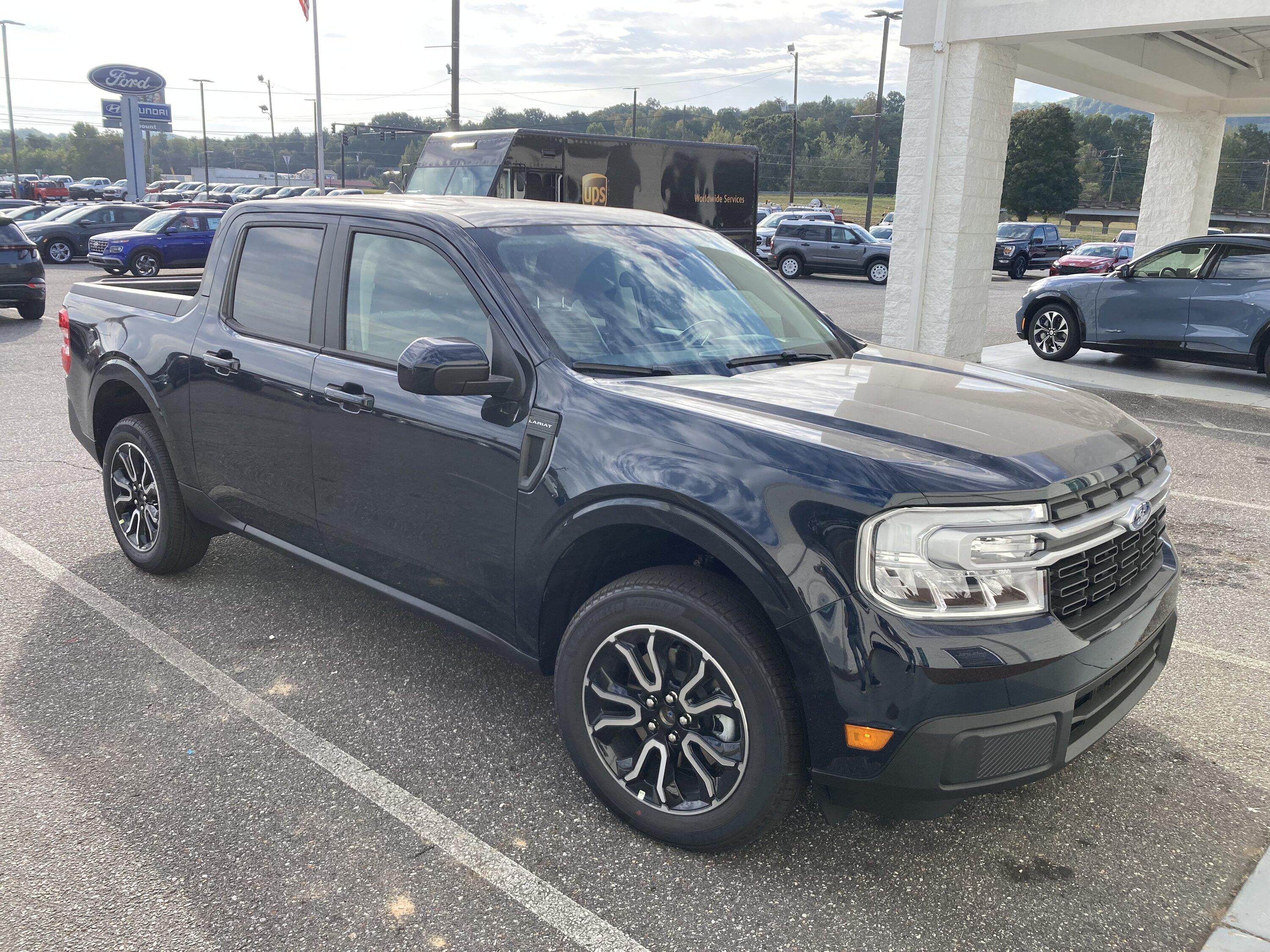 Ford Maverick Picked up new Lariat this morning IMG_2309