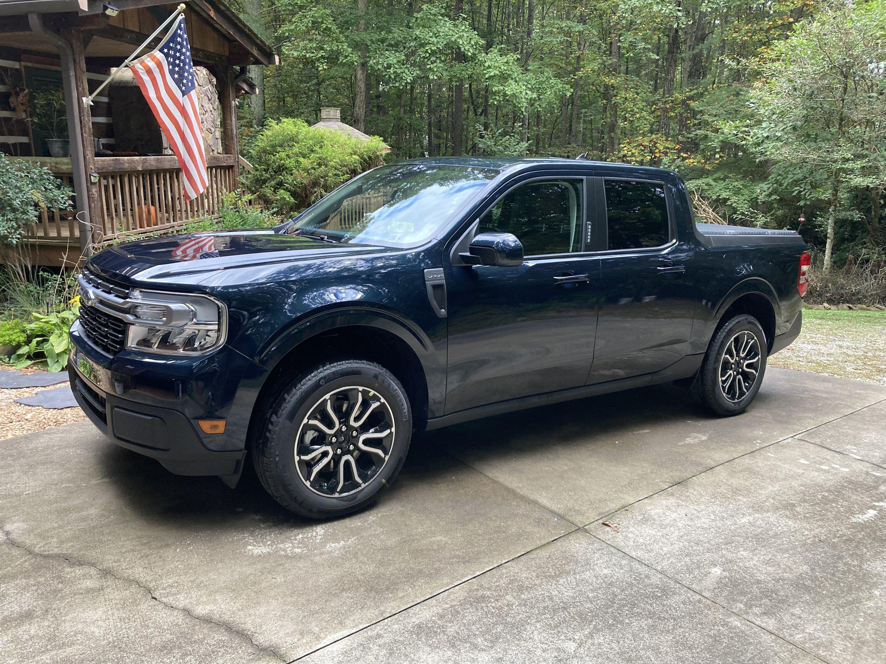 Ford Maverick Picked up new Lariat this morning IMG_2313
