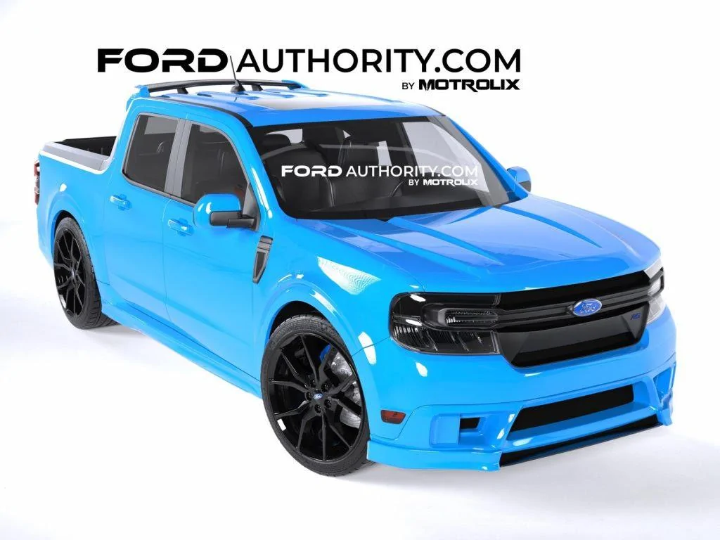 Ford Maverick Maverick RS rendering Ford-Maverick-RS-Rendering-Exterior-001-1024x768