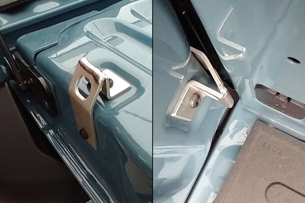 Ford Maverick For Sale: Tailgate Tiedowns That Work With Tailgate Assist Strut TieDown