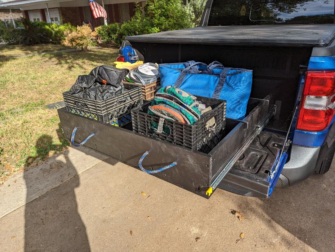 Ford Maverick DIY full extension bed drawer for under $200 IMG_2943