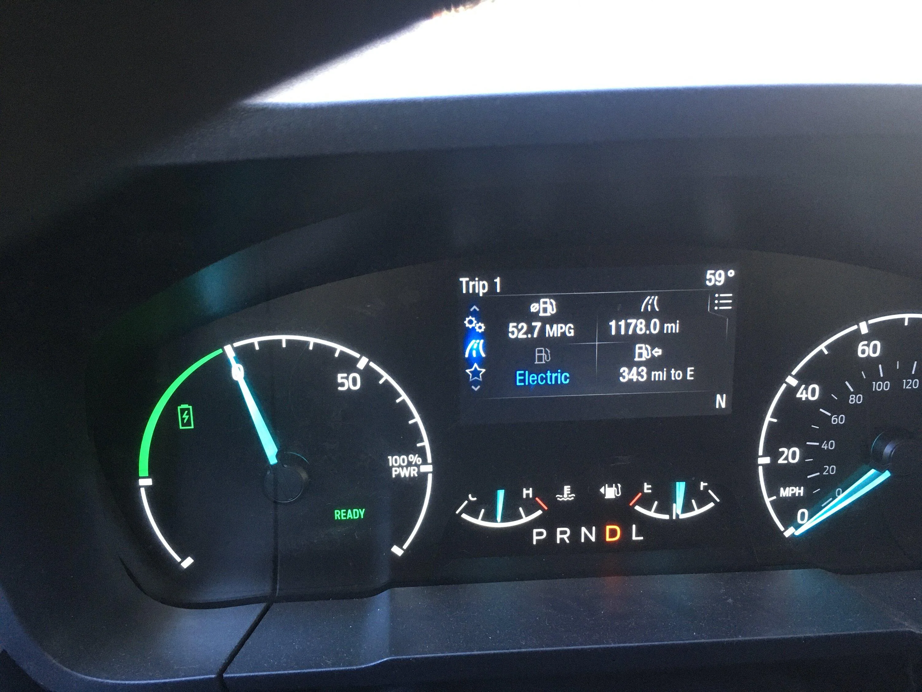 Ford Maverick 52 mpg on Maverick Hybrid Maverick first 1000 miles