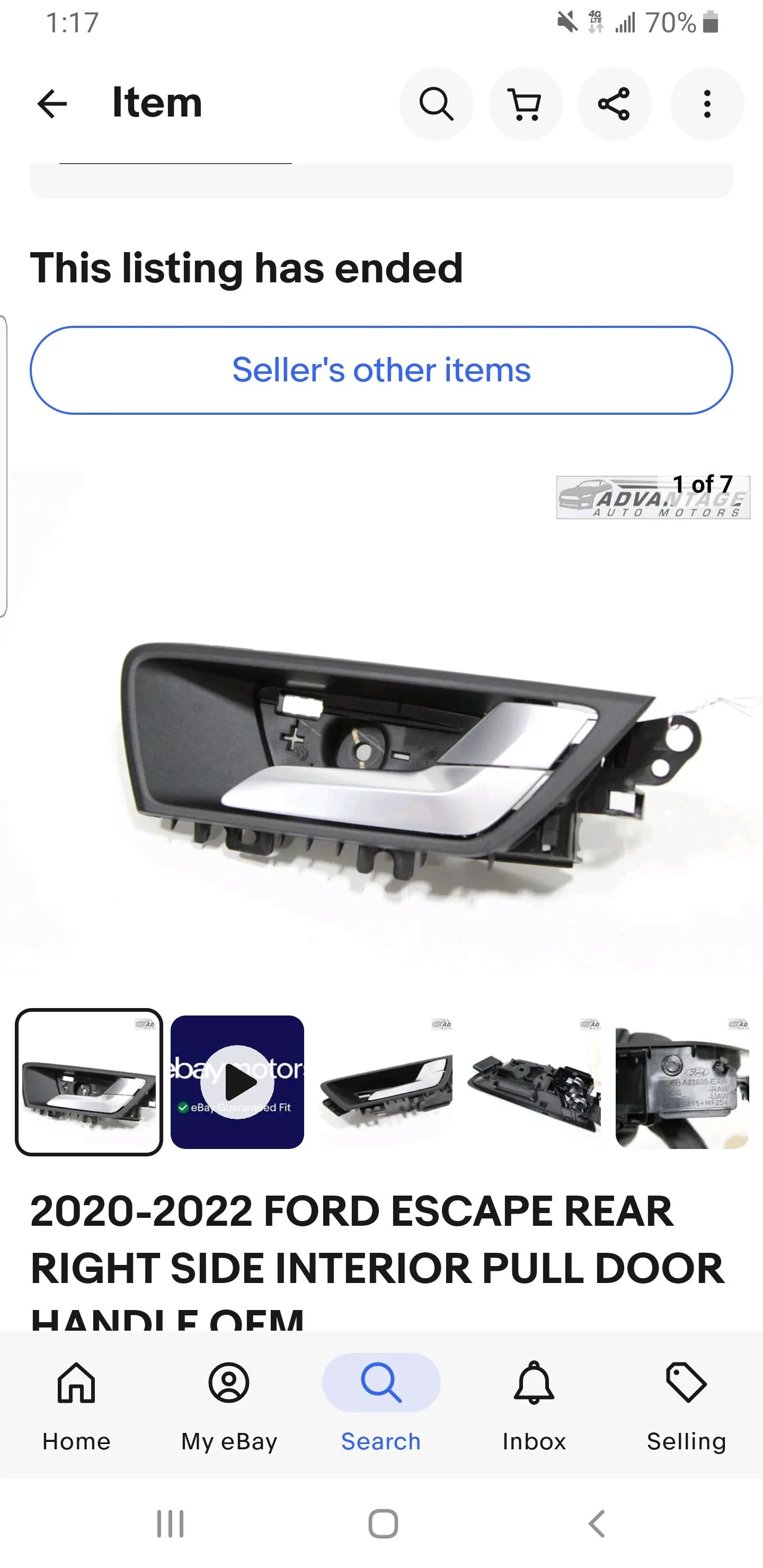 Ford Maverick Maverick accessories, mods, how-to's on my Maverick Screenshot_20231009-131750_eBay