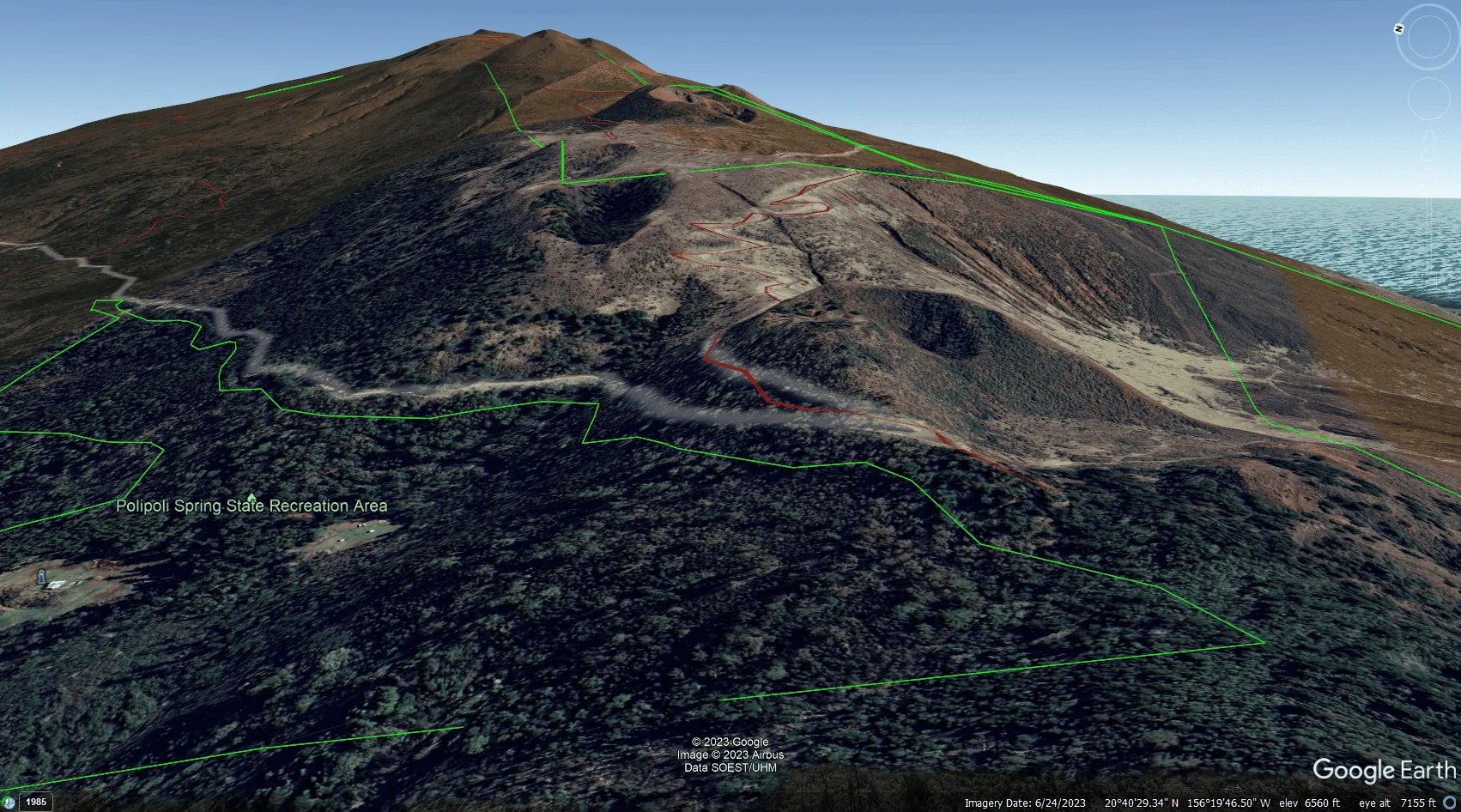 Ford Maverick Tremor offroading on Haleakala/Poli Poli! polipoli terrain