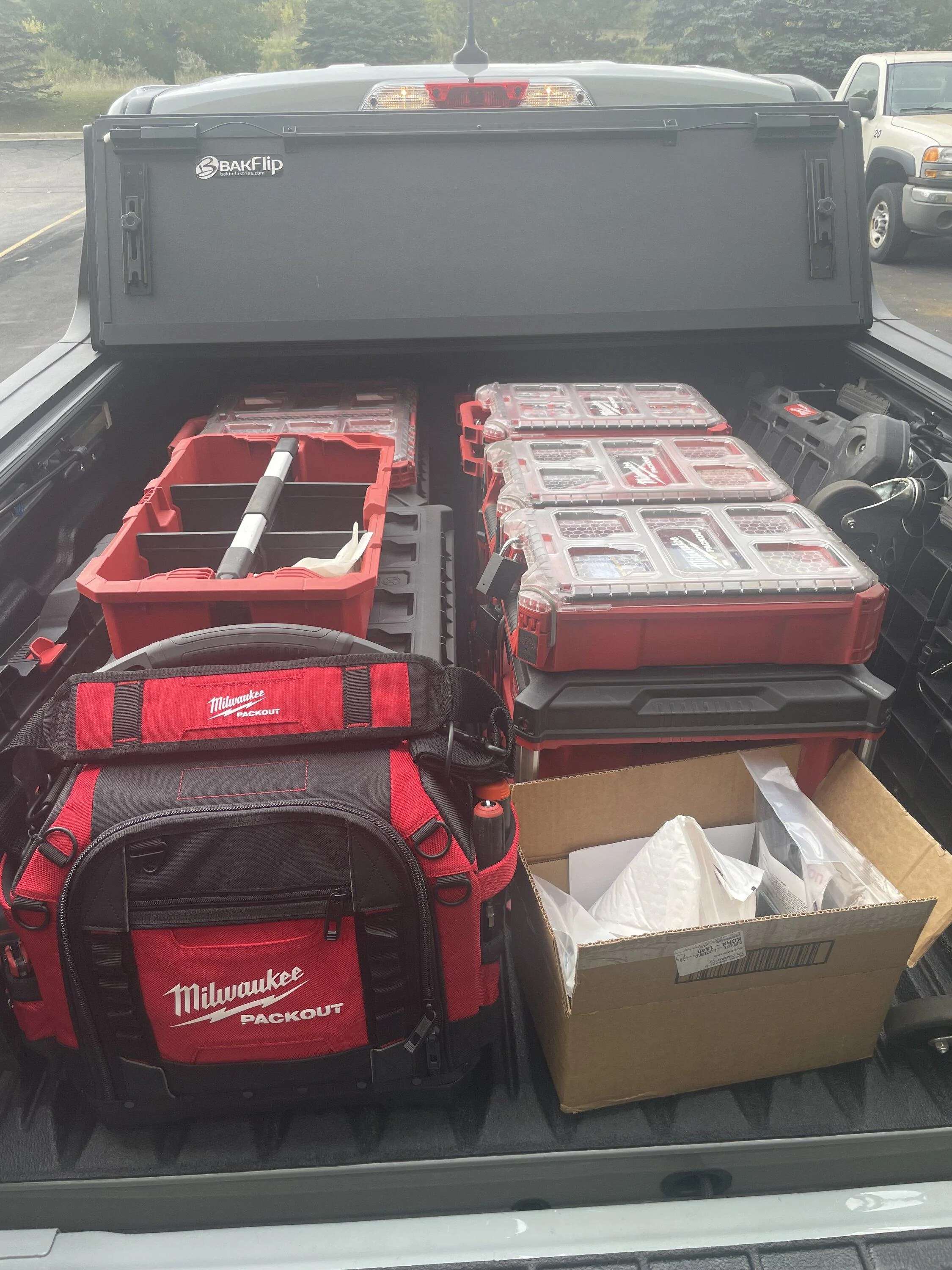 Ford Maverick Milwaukee PACKOUT Limit Under Tonneau Cover IMG_8379