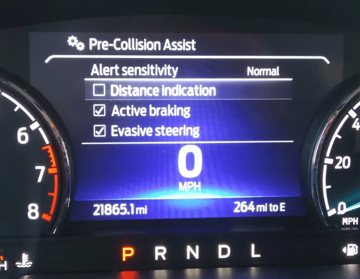 Ford Maverick How to show MPH on middle dash? 1696974783084