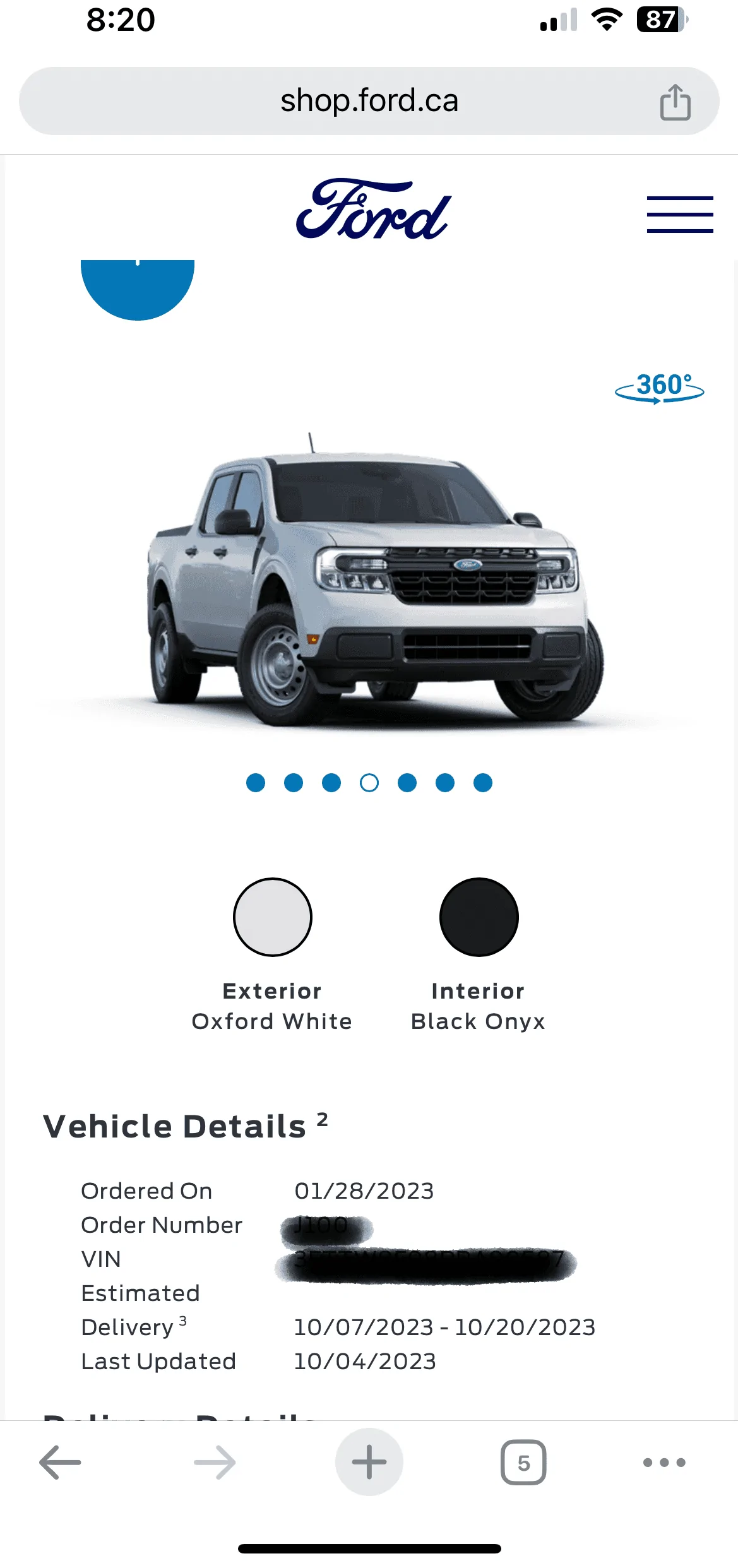 Ford Maverick Canadian order to delivery wait times 1696983773292