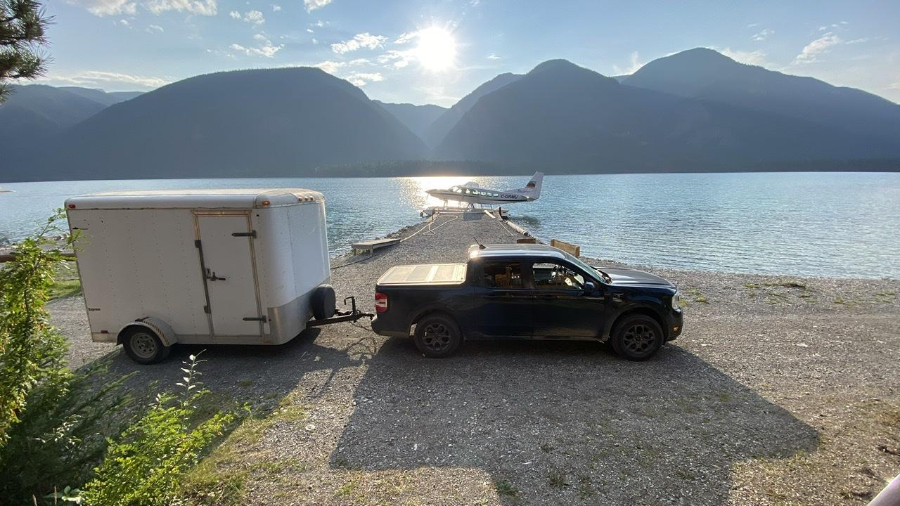 Ford Maverick Towing a nice little camper trailer - Sun Lite 18RD E1F0DE9A-4EA8-4DFD-8D8C-9E644105F622