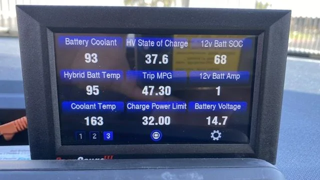 Ford Maverick High Voltage Battery Heating - NOT Possible cause of 12v battery drain 981041A6-B1A8-4298-A599-AF262069DD44