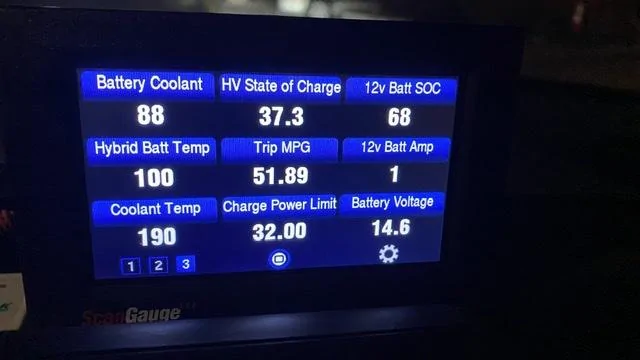 Ford Maverick High Voltage Battery Heating - NOT Possible cause of 12v battery drain 30653952-974B-43B4-A411-1CD9332996B1