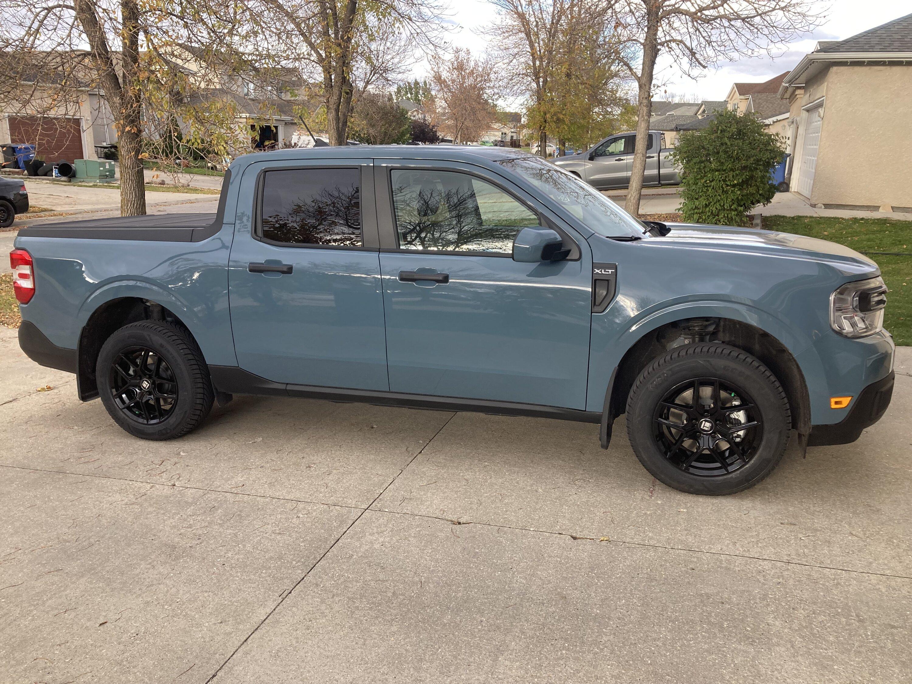 Ford Maverick New winter wheels and tires installed. Post yours up! IMG_1152
