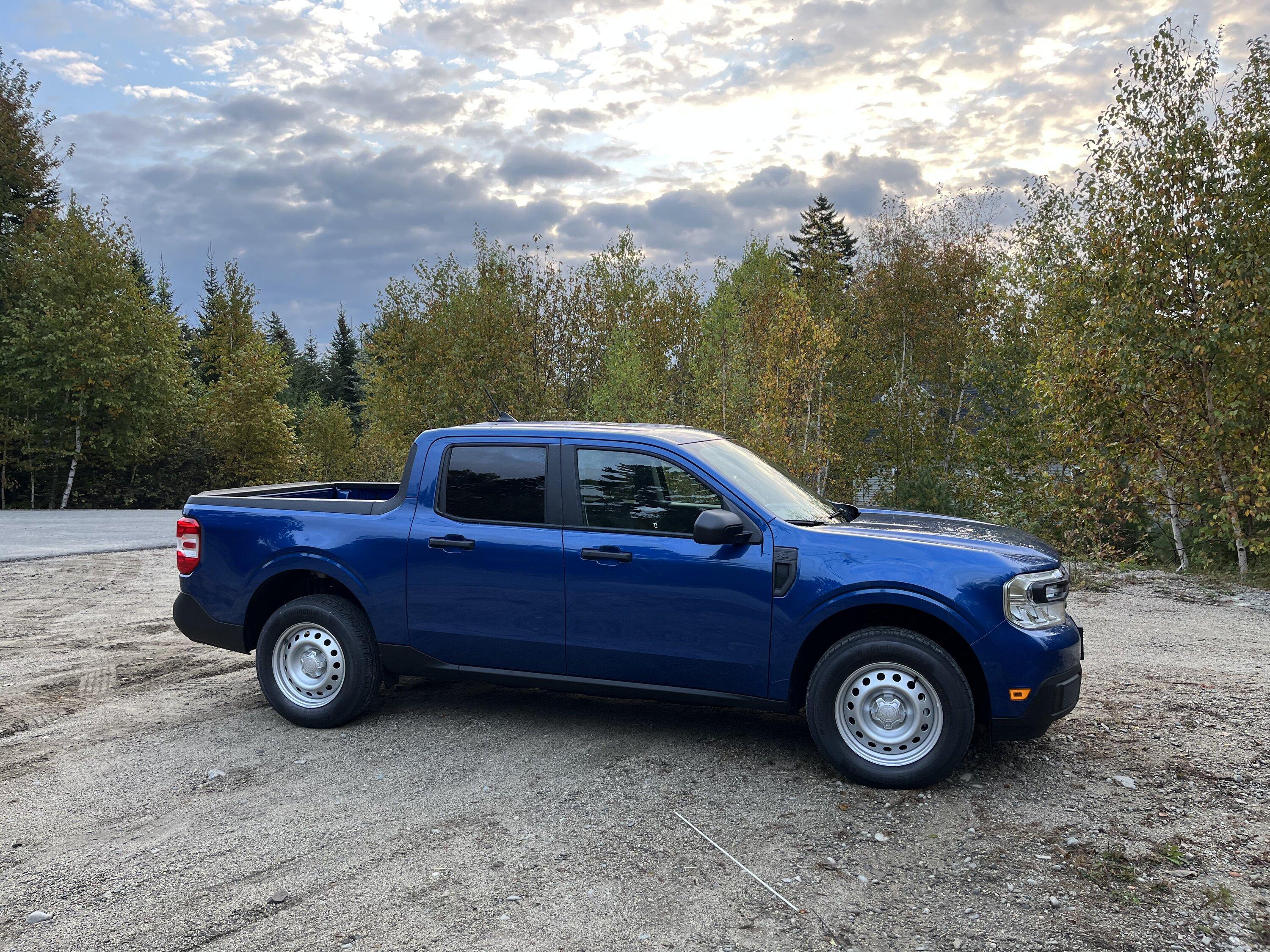 Ford Maverick Me thinks these are going to look awesome! Blue Mav