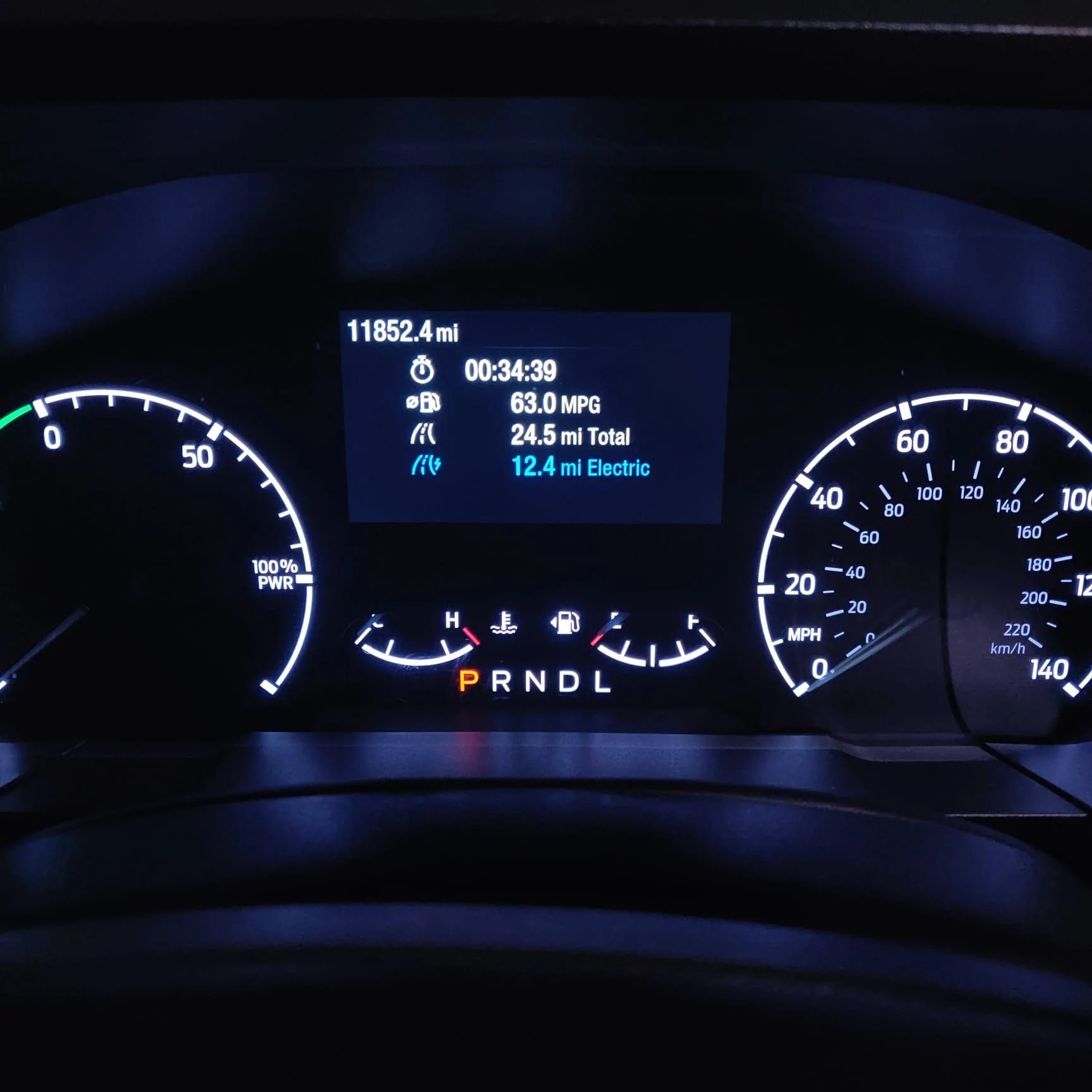 Ford Maverick MPG vs Battery thought exercise IMG-20231012-WA0002