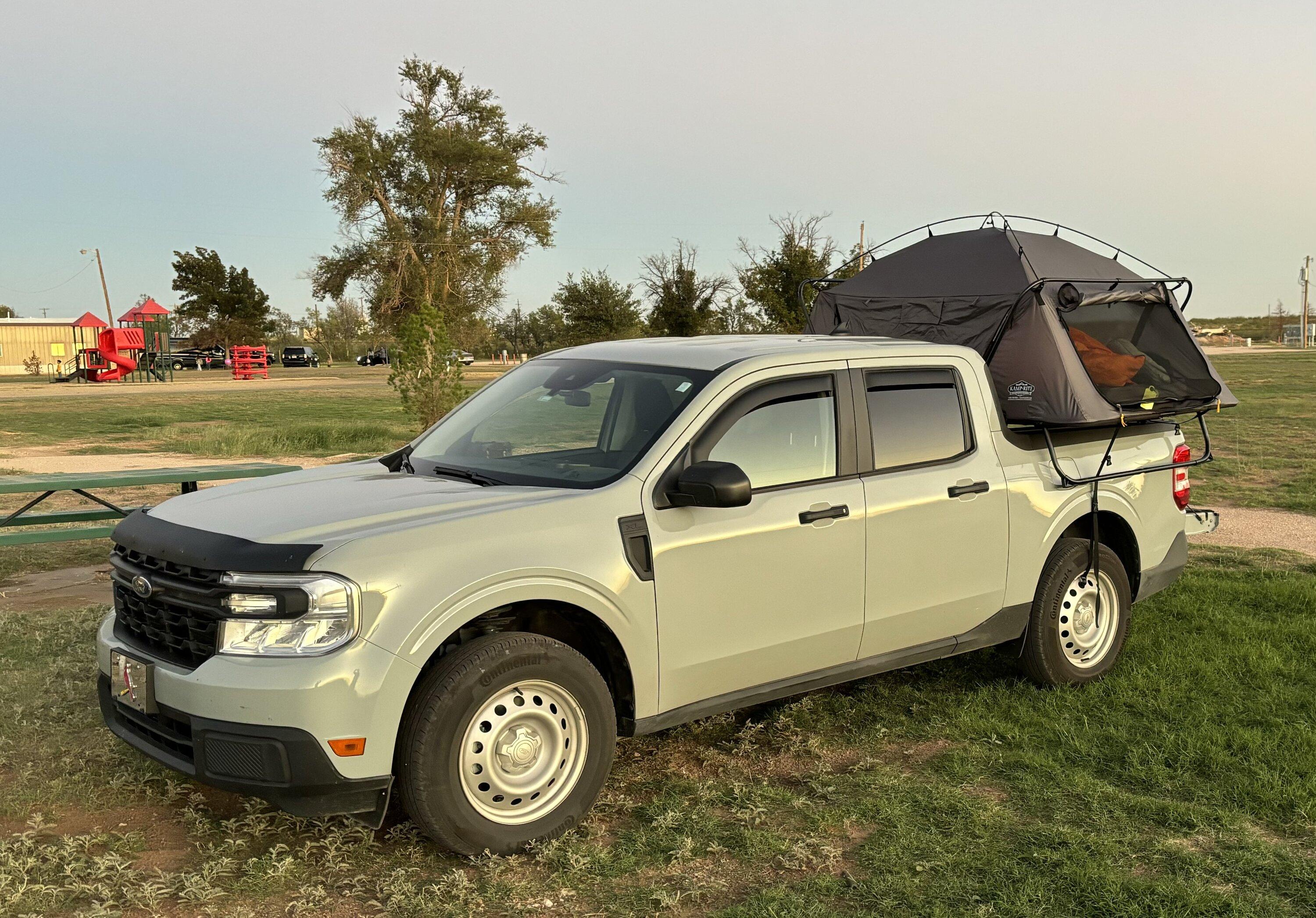 Ford Maverick Short overnight camping for the Ring of Fire Eclipse IMG_6607.JPEG
