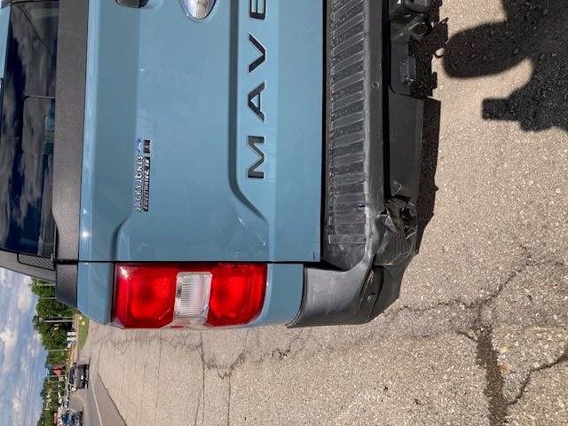 Ford Maverick Where is the humanity??? Bumper damage Maverick Wreck