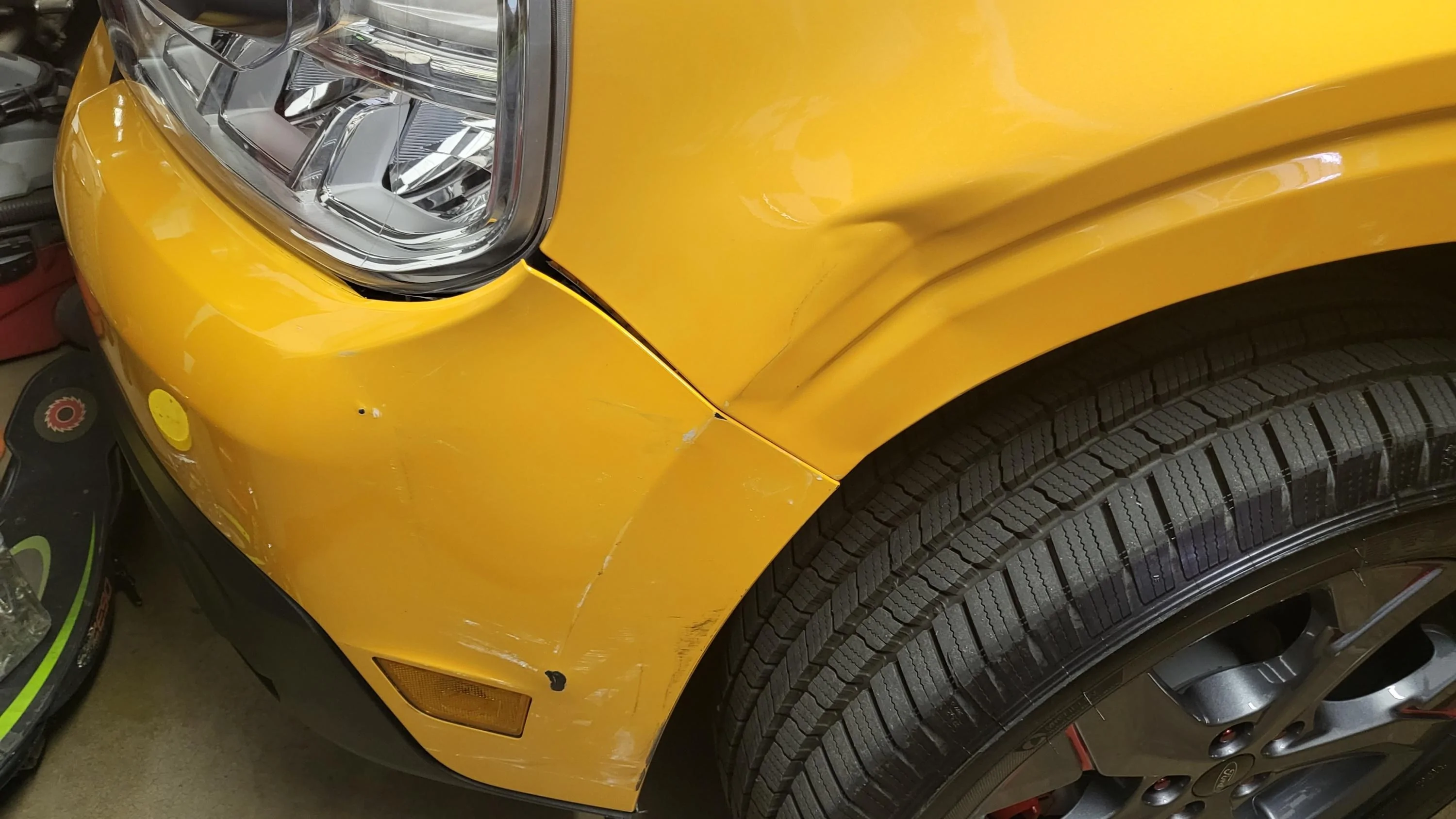 Ford Maverick Where is the humanity??? Bumper damage 20230916_165624_resized