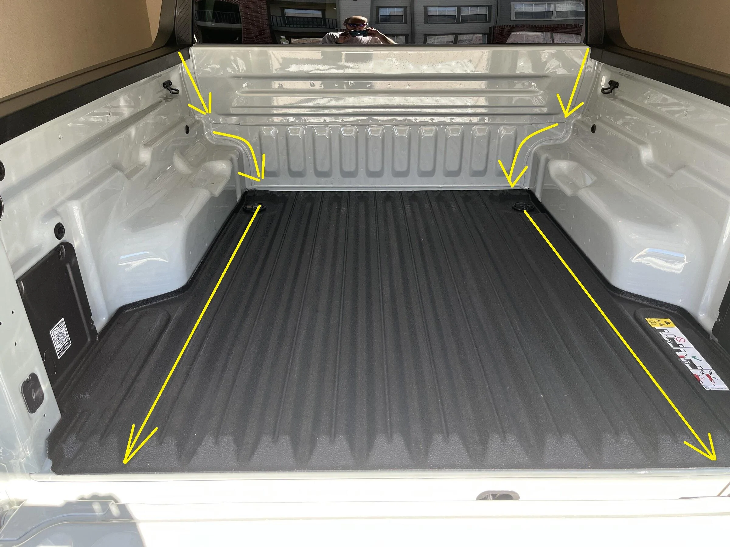 Ford Maverick Most waterproof hard tonneau maverick bed example water leak exampl