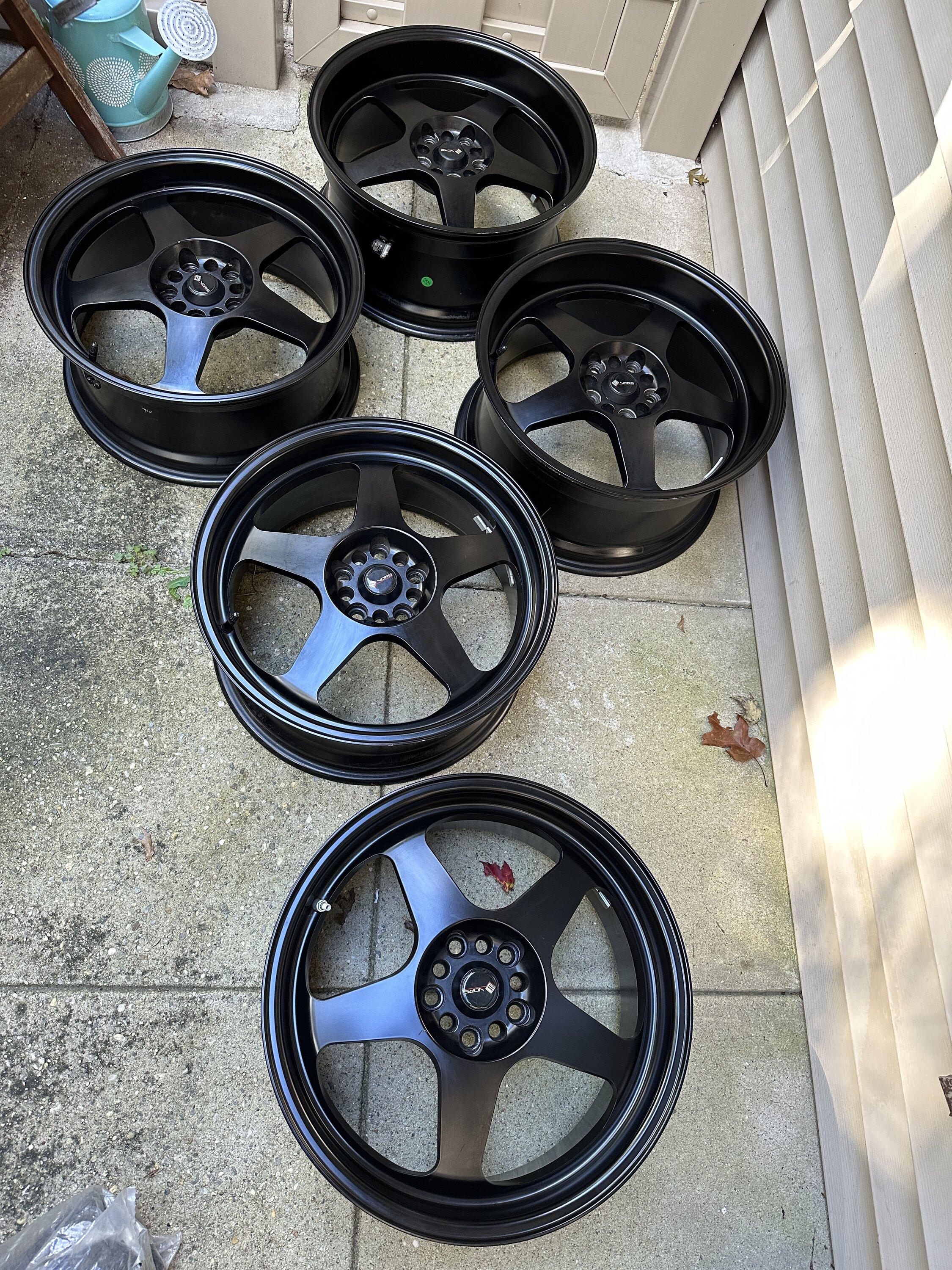 Ford Maverick FS/FT: Staggered set of 5 18” Vors SP1 wheels $500 IMG_1969