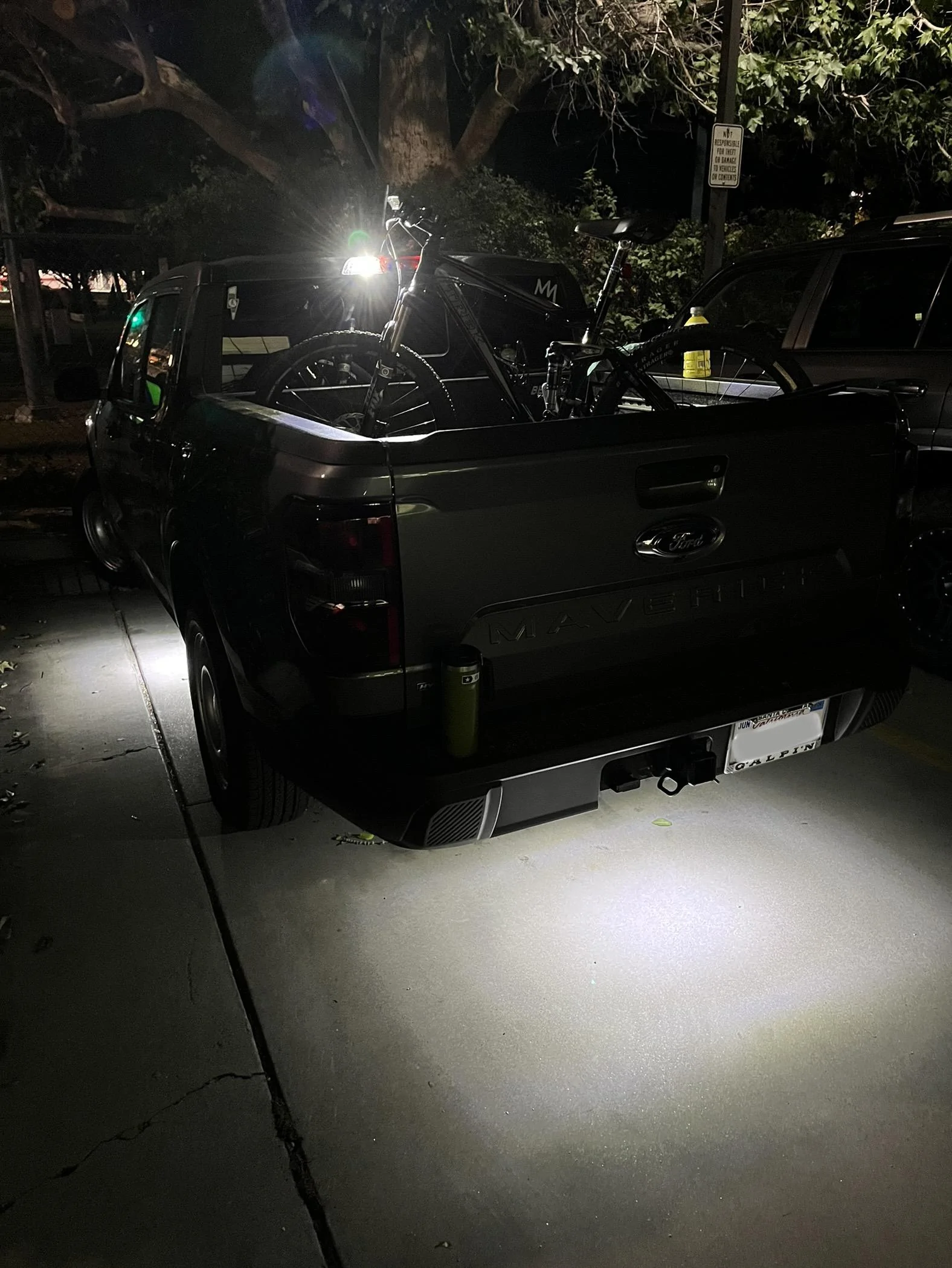 Ford Maverick Puddle lights IMG_5625