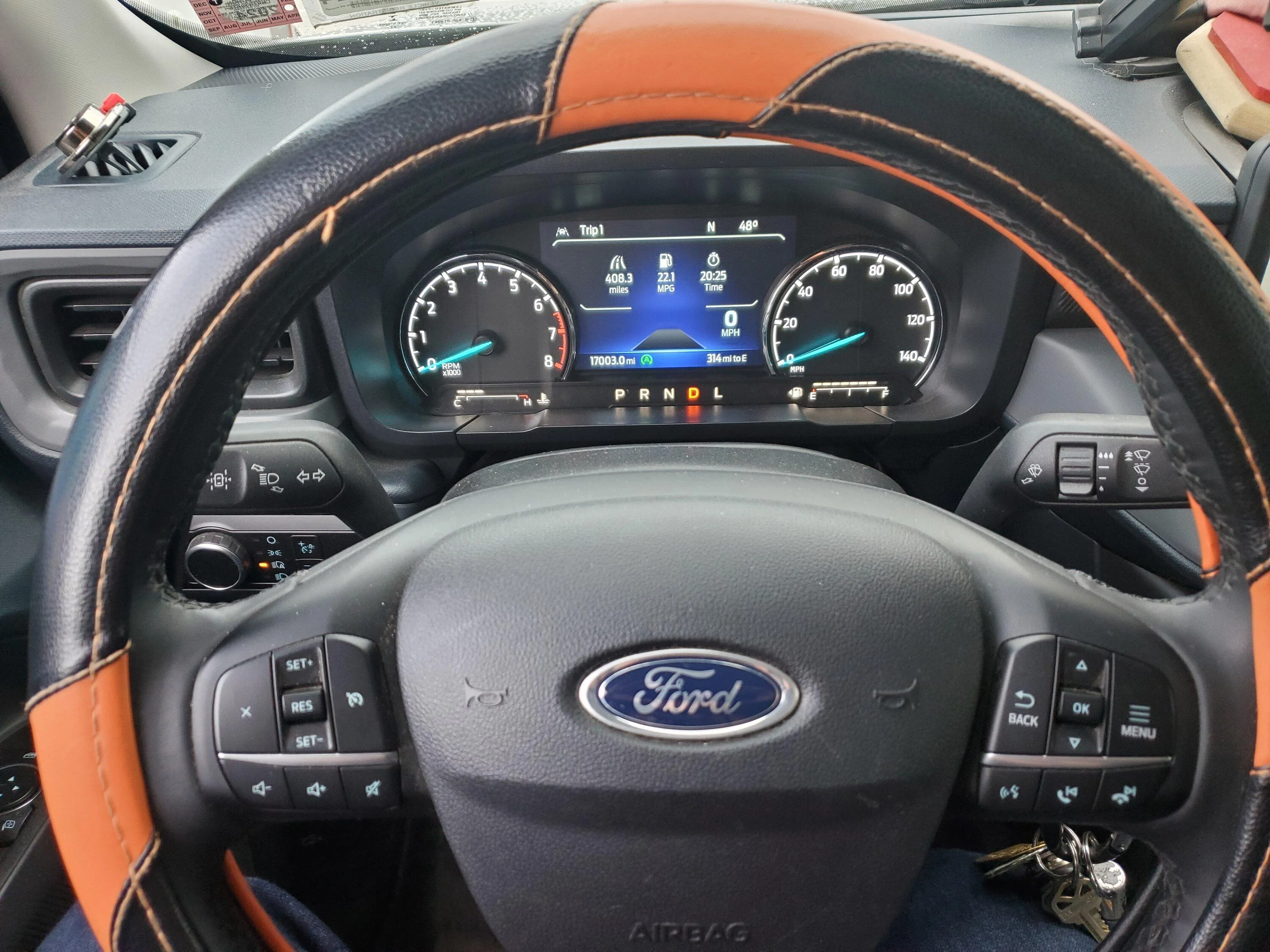 Ford Maverick Lane keep assist not working (Bonehead Move) 20231017_075754