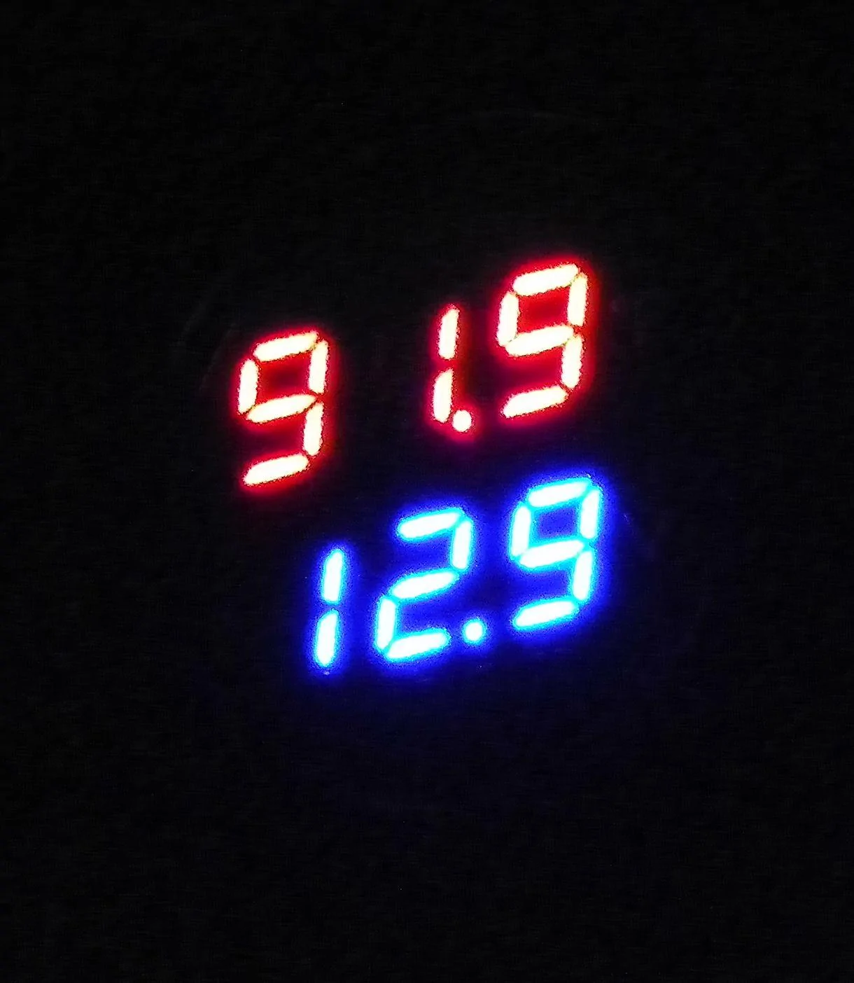 12.9 Volts In evening after daily trips.JPG