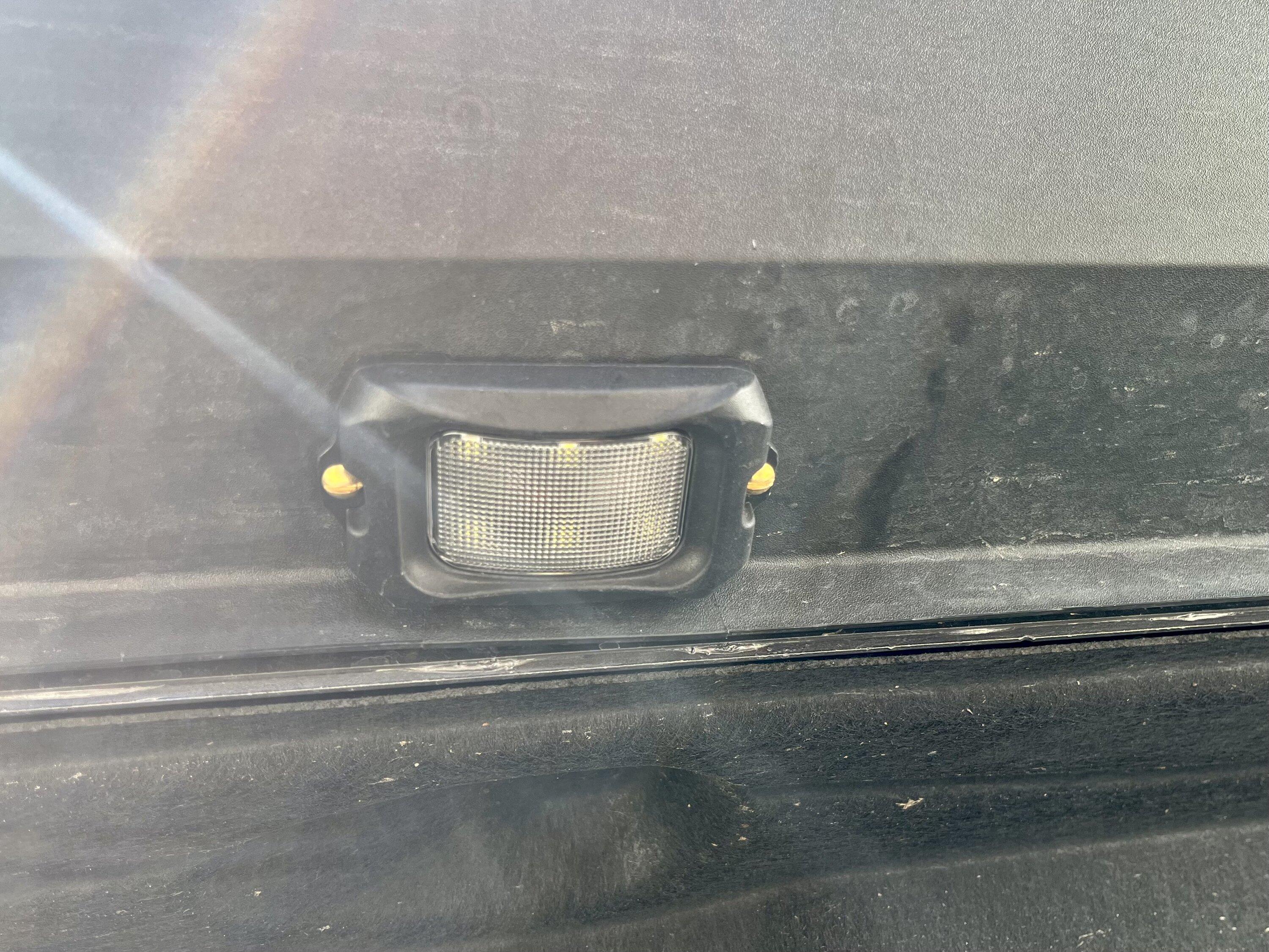 Ford Maverick Puddle lights IMG_5853