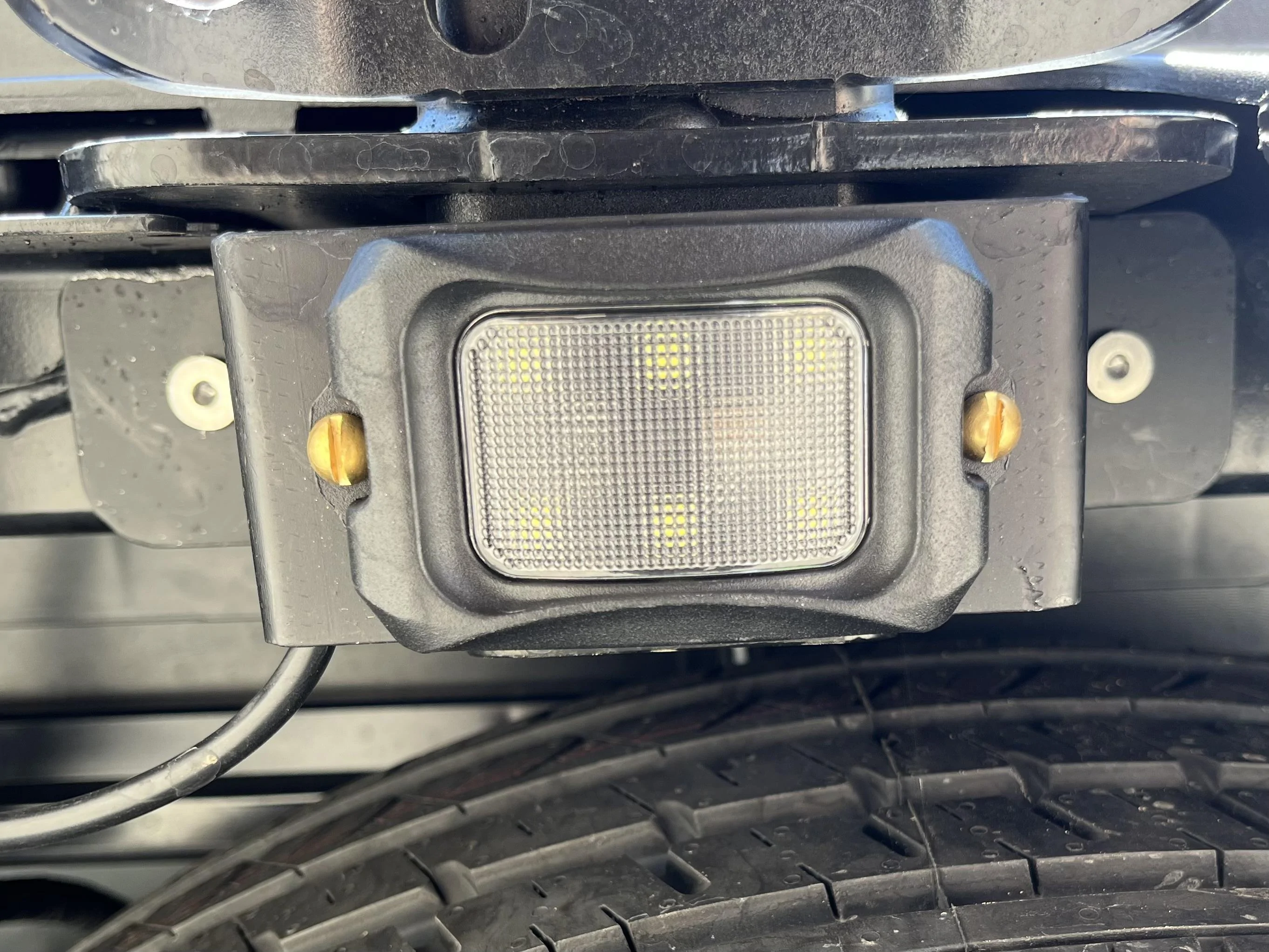 Ford Maverick Puddle lights IMG_5855
