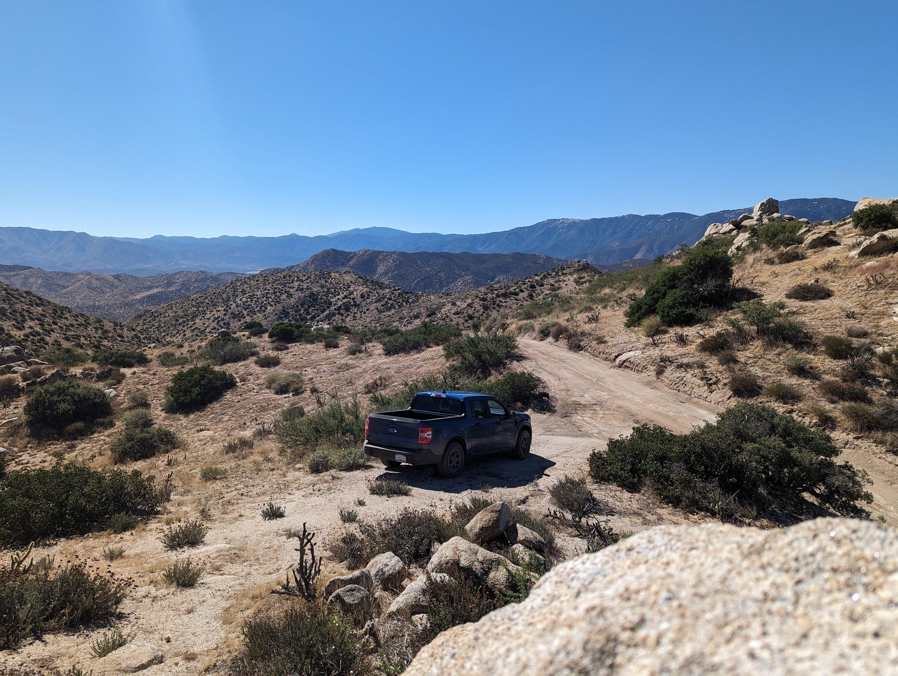 Ford Maverick San Diego to Borrego Springs PXL_20231021_191148930