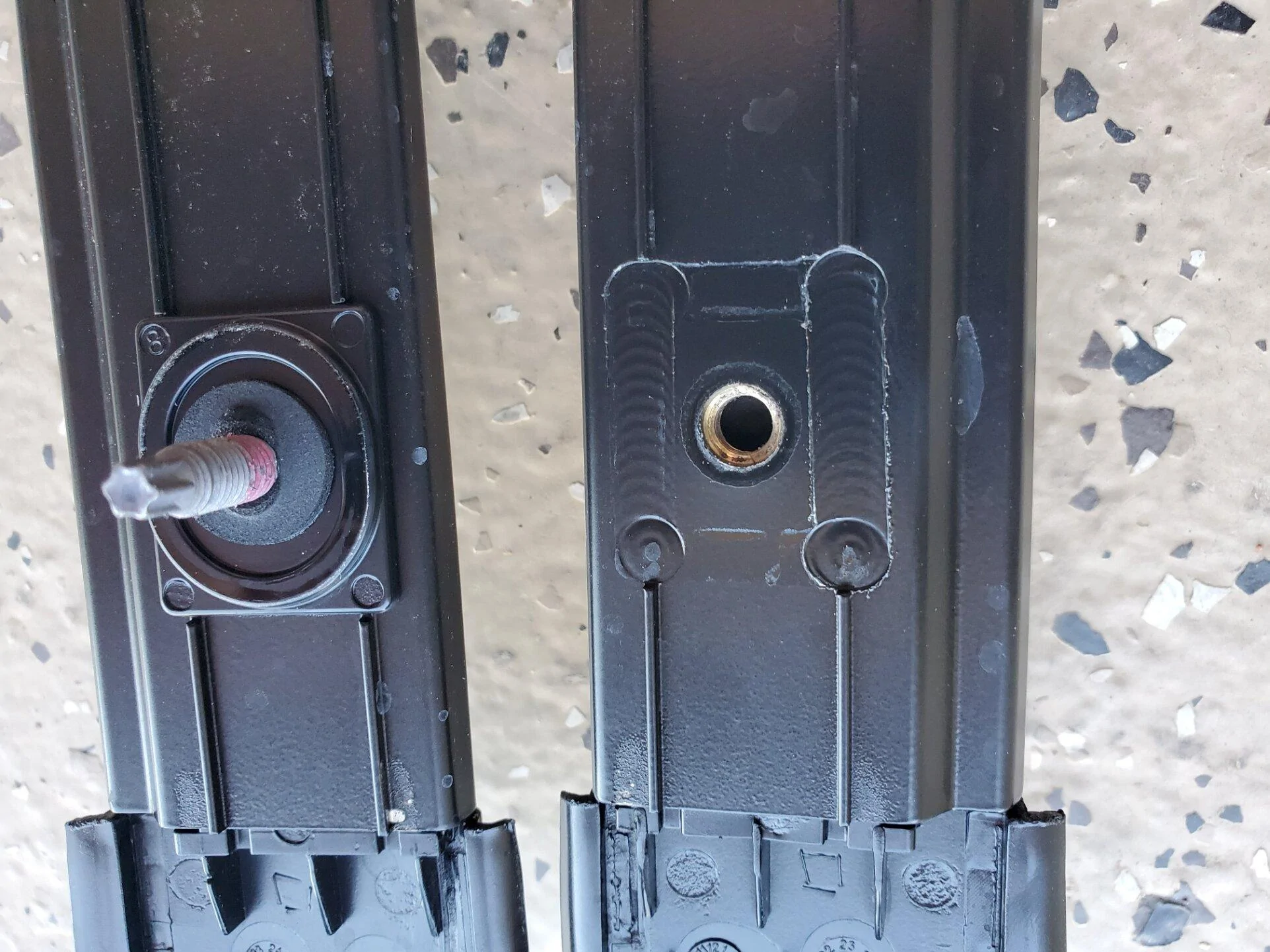 Ford Maverick Headliner, antenna, dome light removal Rail bottoms