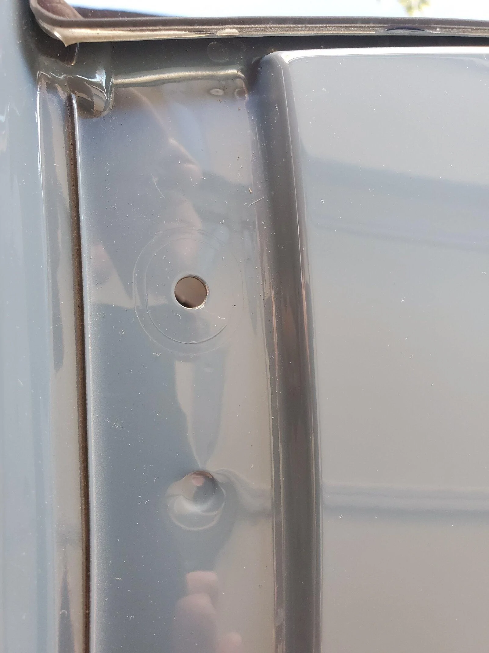 Ford Maverick Headliner, antenna, dome light removal Bolt hole to