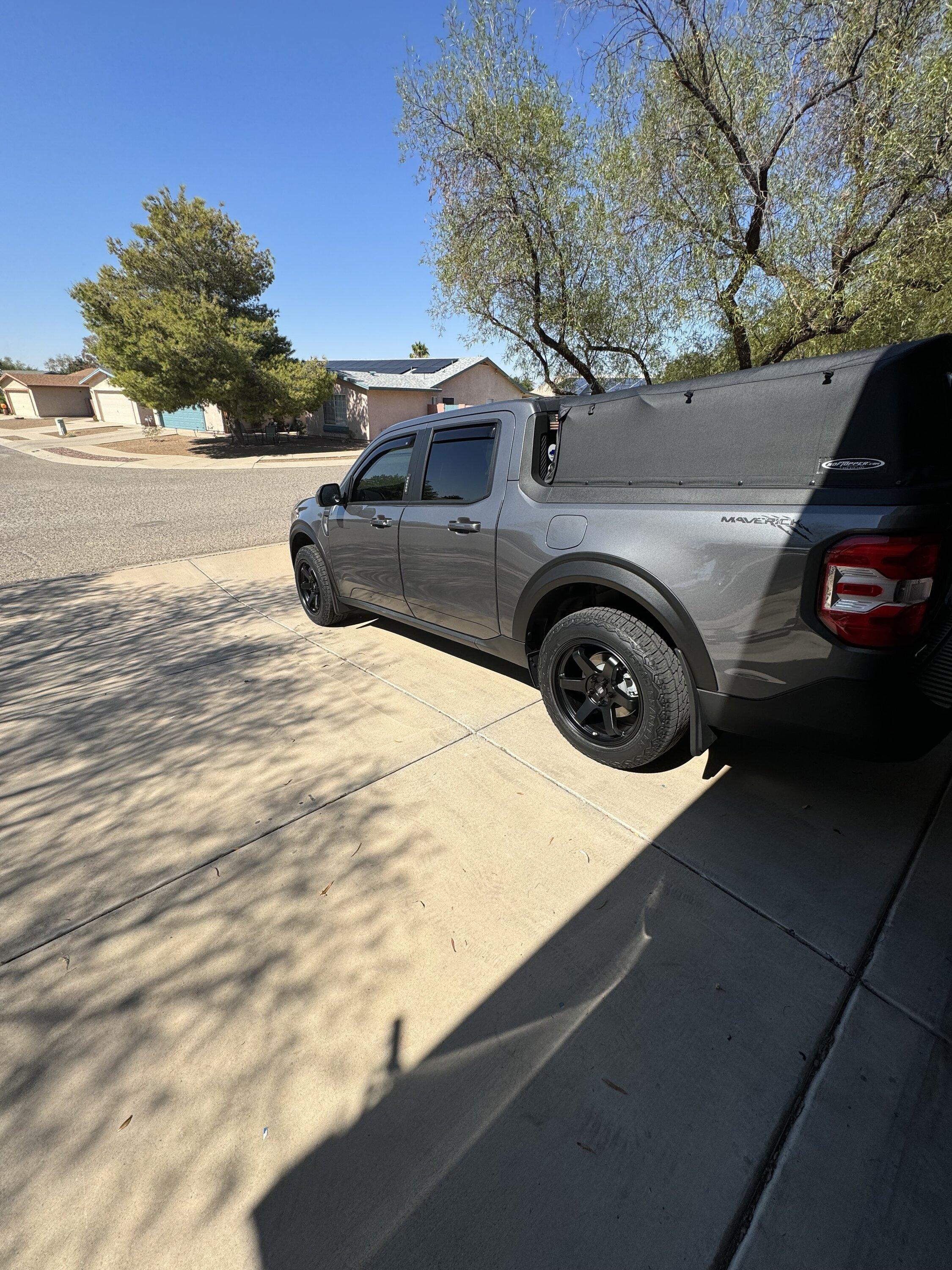 Ford Maverick Softtopper installed IMG_0028