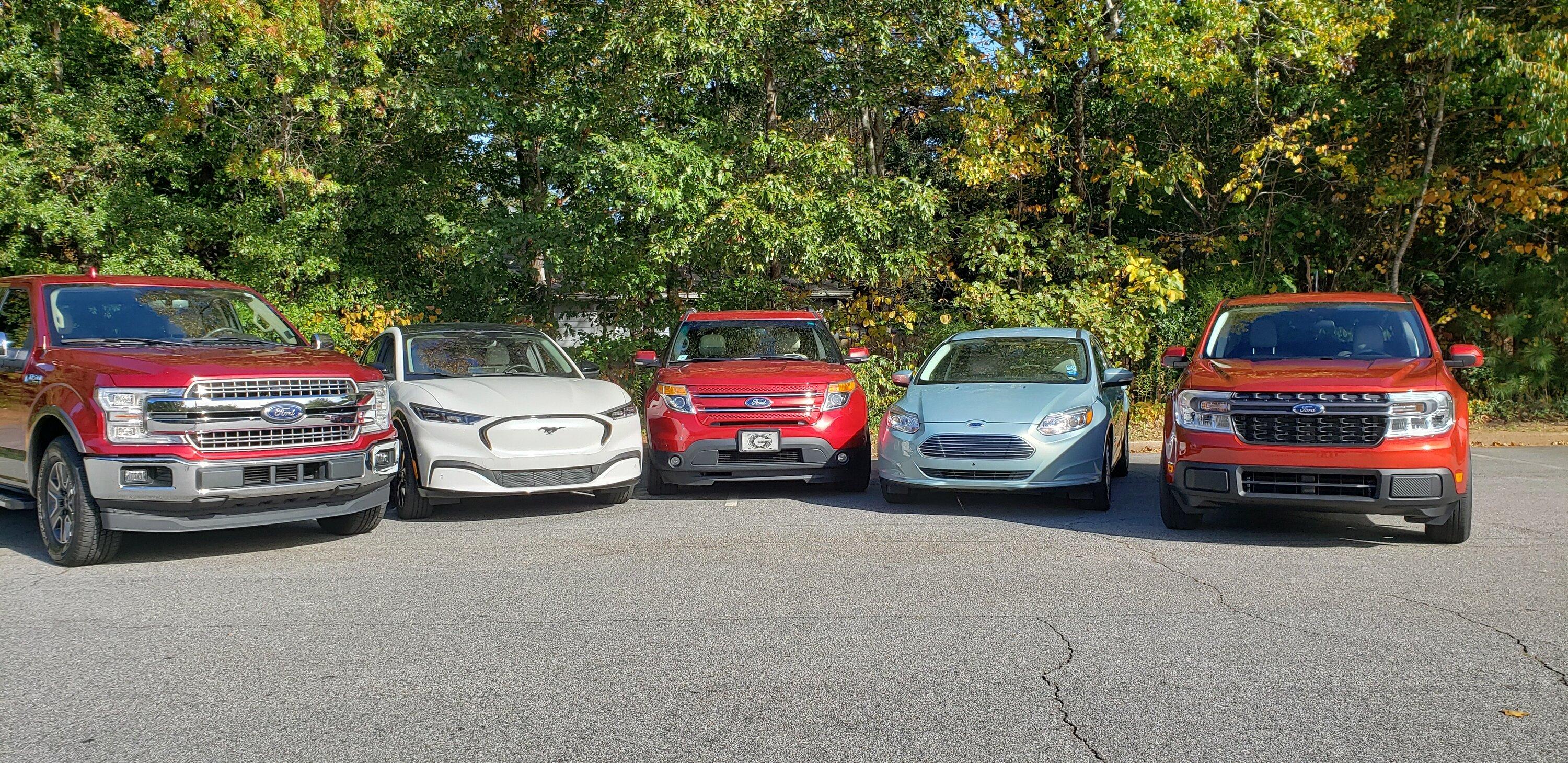 Ford Maverick Ford family of vehicles complete IMG_2843